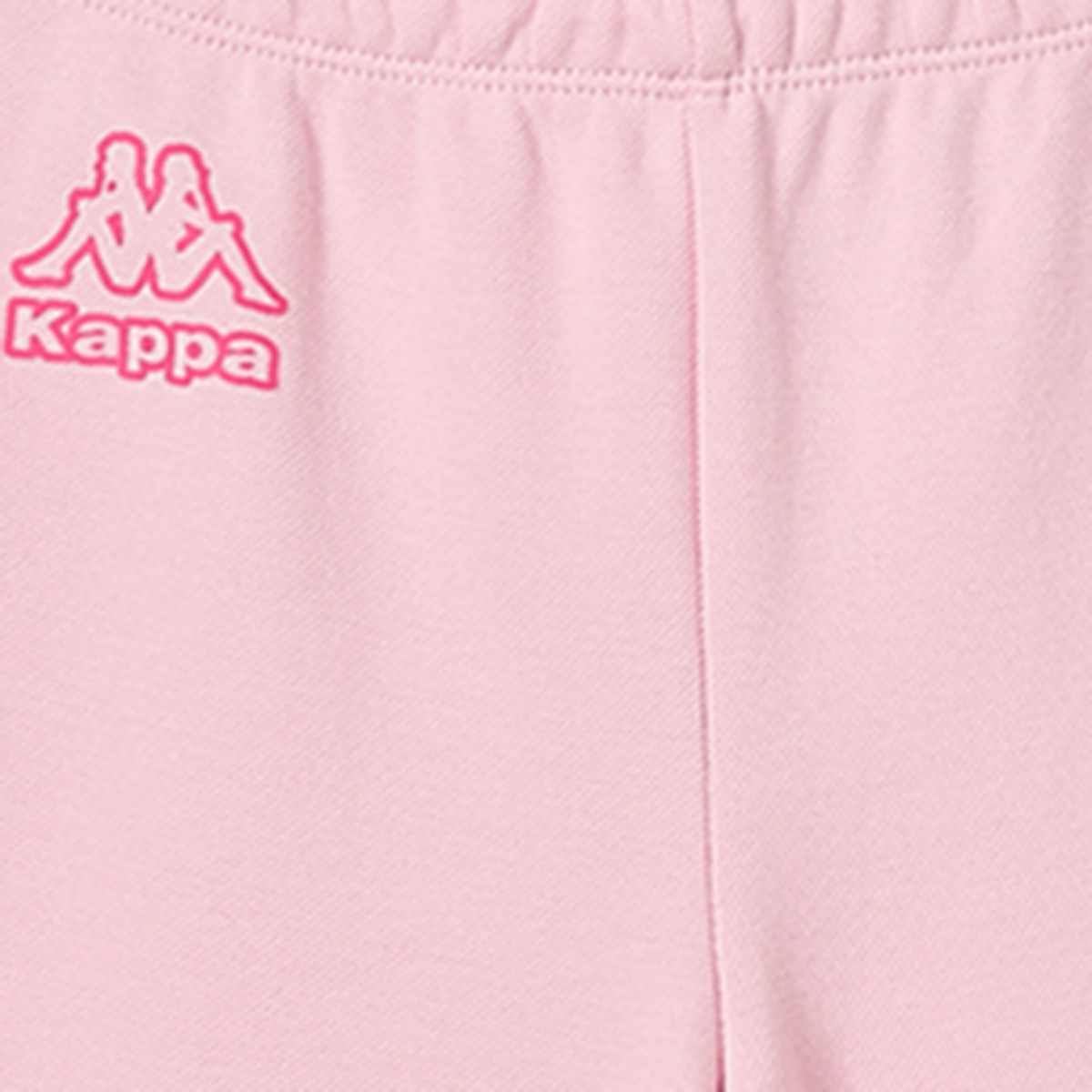 طقم تيشيرت بياقة مستديرة وأكمام قصيرة وبنطلون بتفاصيل كسرات من كابا-girls-clothing-sportswear-sets-image-2
