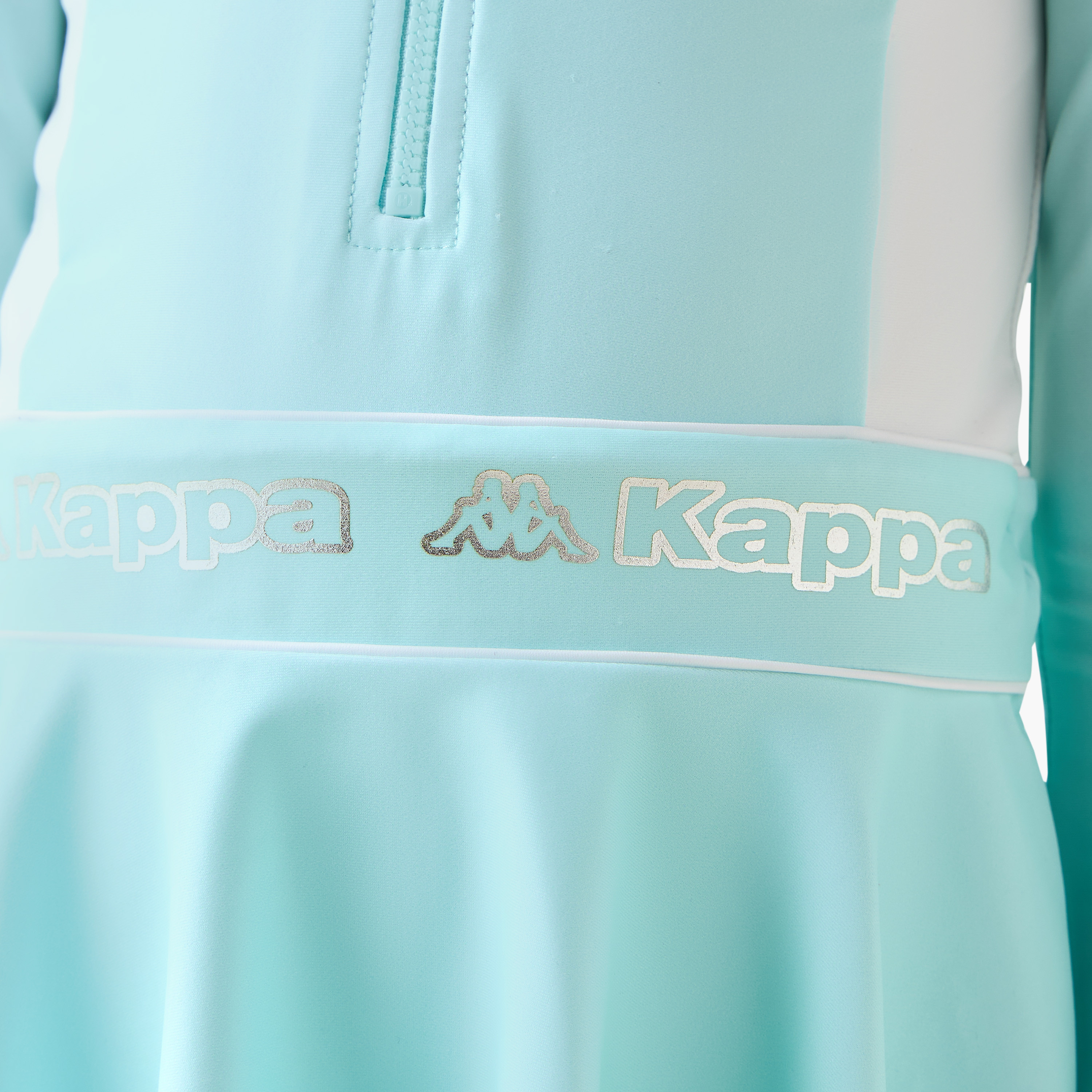 بدلة سباحة بياقة مستديرة وأكمام طويلة وطبعات من كابا-girls-clothing-sportswear-swimwear-image-5