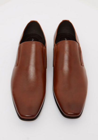 Duchini Solid Slip-On Loafers