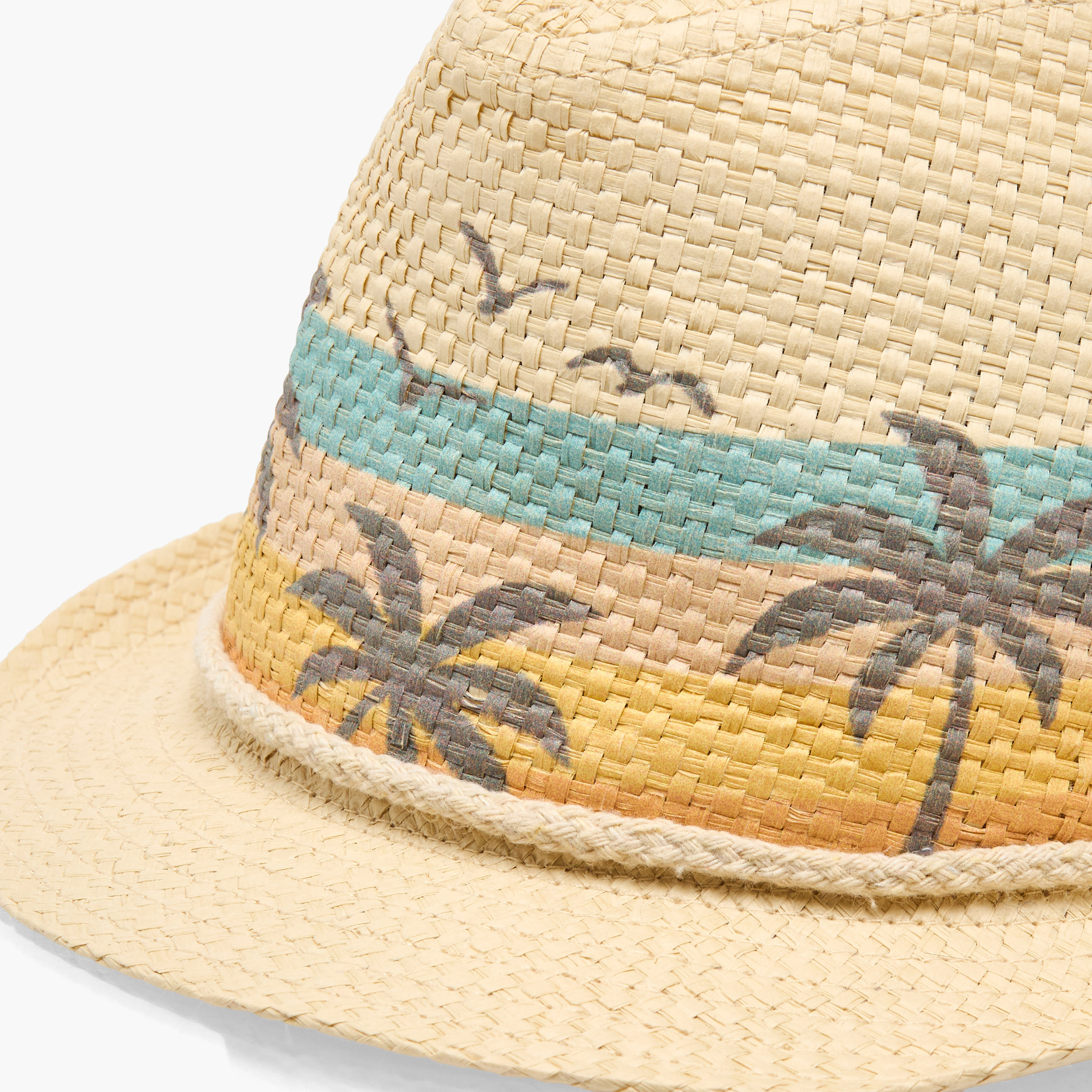 Juniors Hat with Palm Print-boys-accessories-caps-image-4