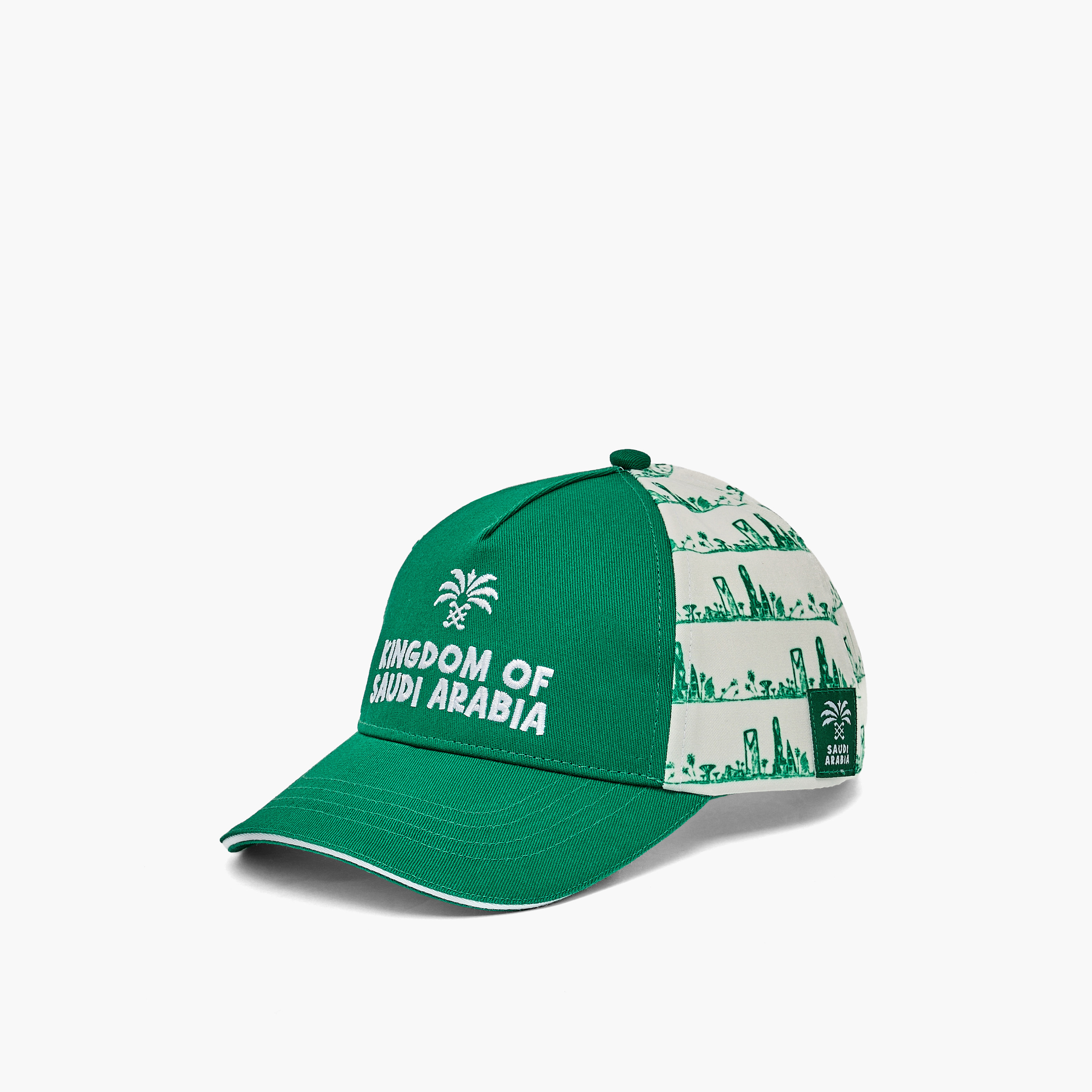 كاب بتفاصيل المملكة العربية السعودية من جونيورز-baby-boys-accessories-caps-image-2