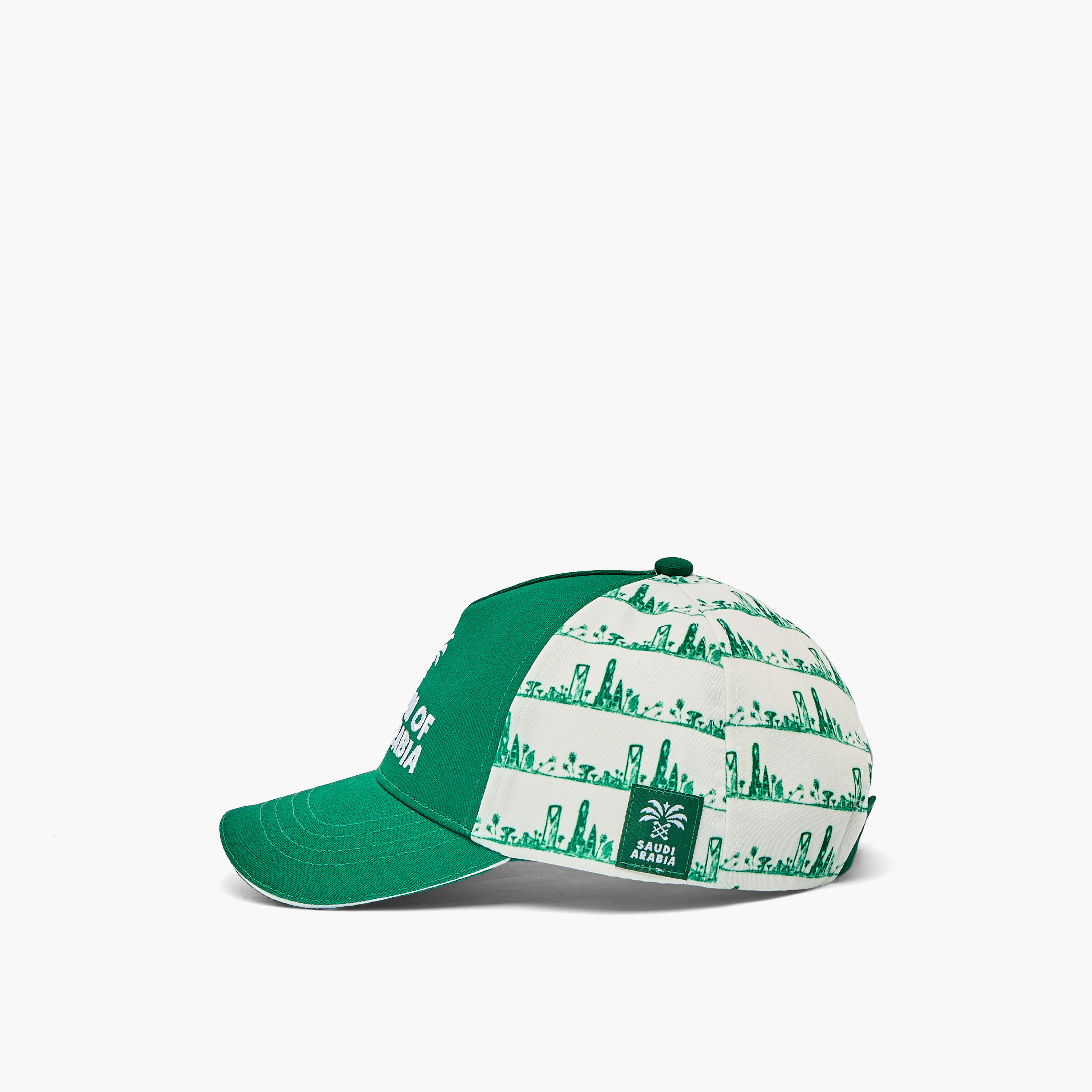 كاب بتفاصيل المملكة العربية السعودية من جونيورز-baby-boys-accessories-caps-image-3