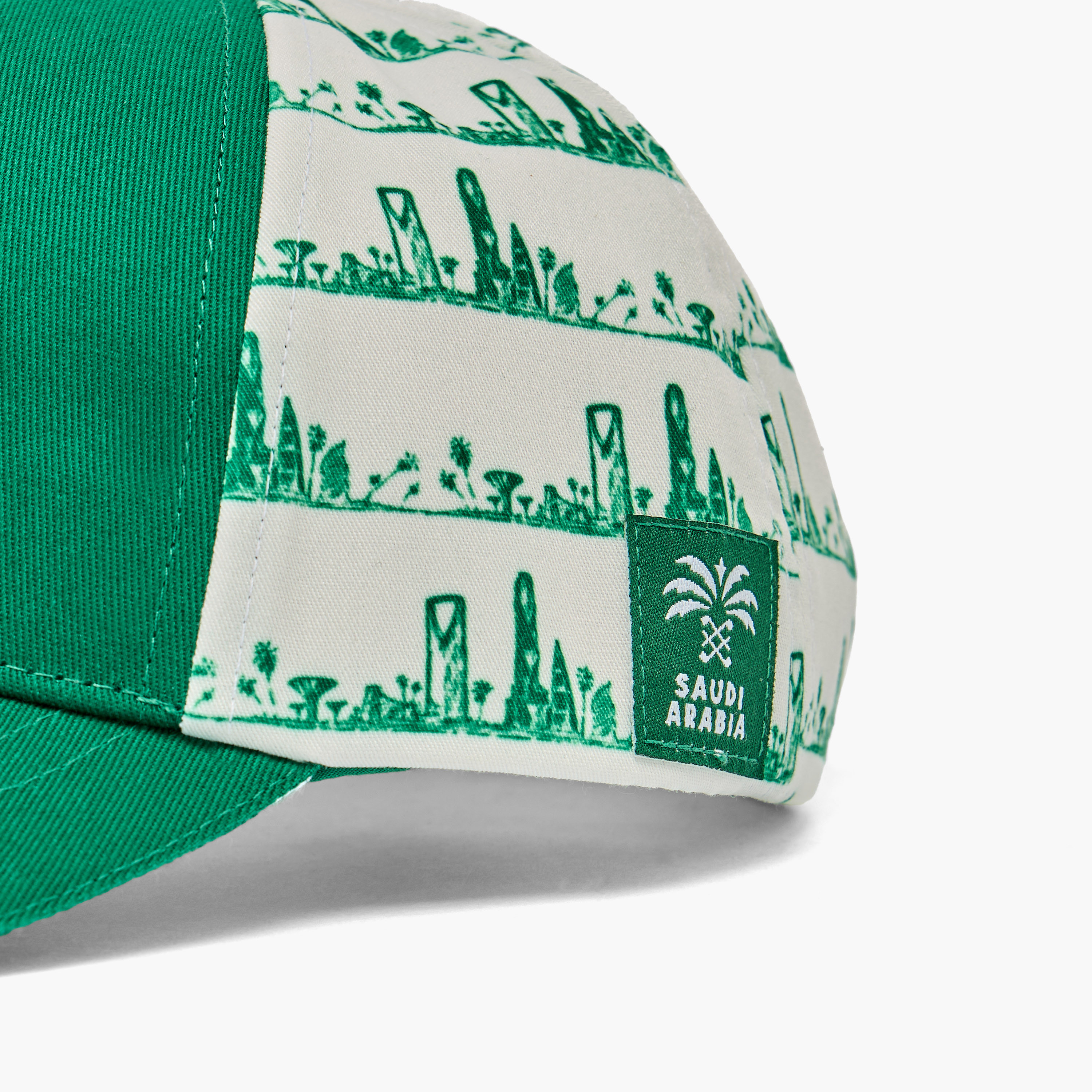 كاب بتفاصيل المملكة العربية السعودية من جونيورز-baby-boys-accessories-caps-image-6