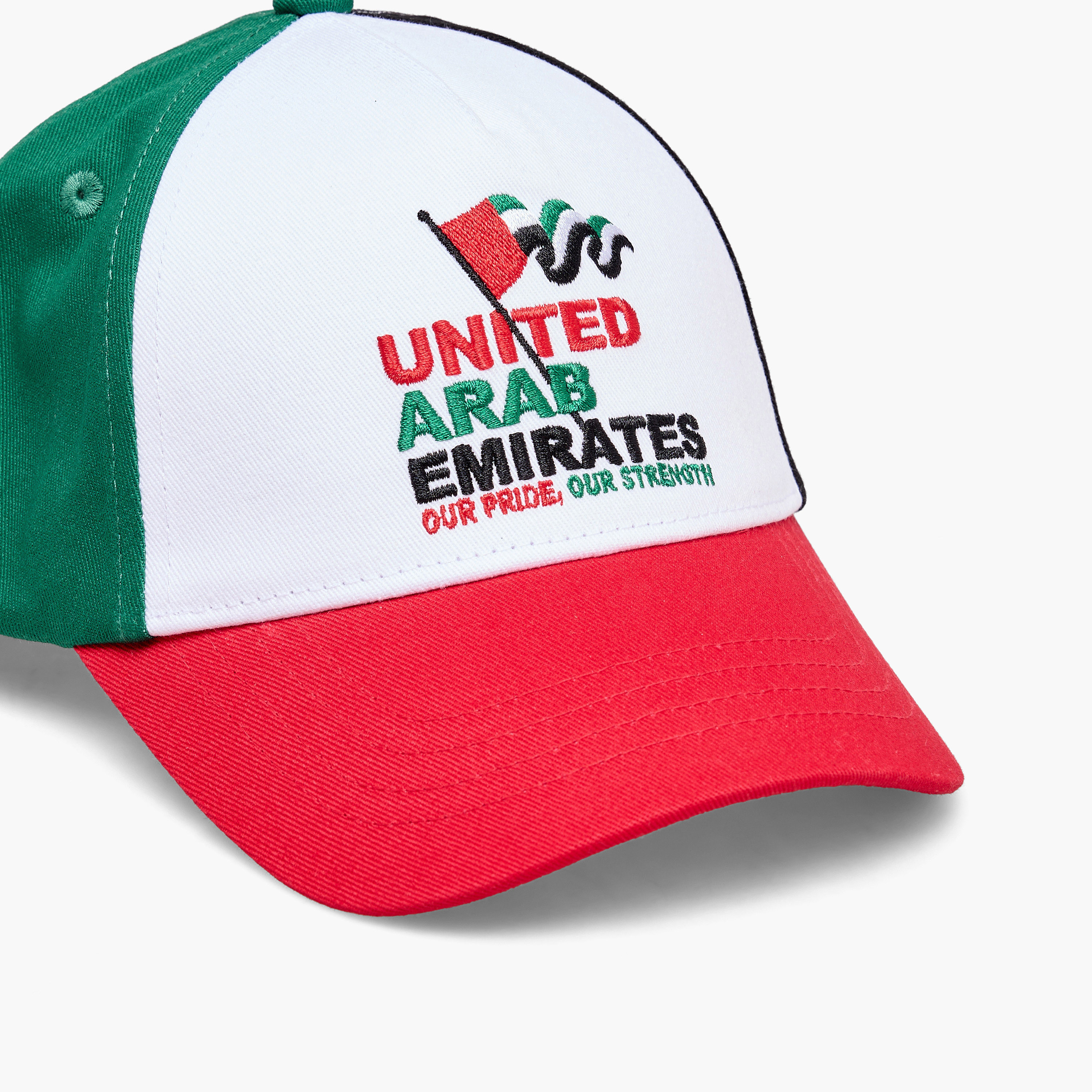 Juniors Cap with UAE National Day Embroidery-baby-boys-accessories-caps-image-5