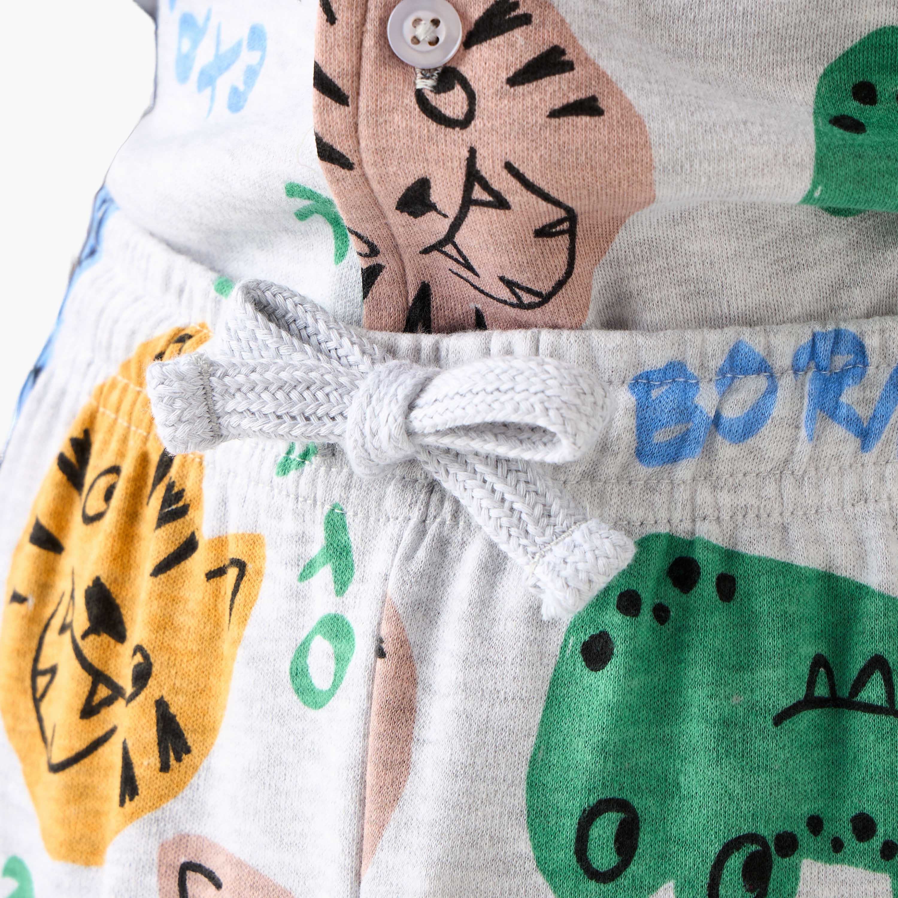 Juniors Collared Long Sleeves Pyjama Set-boys-clothing-nightwear-image-6