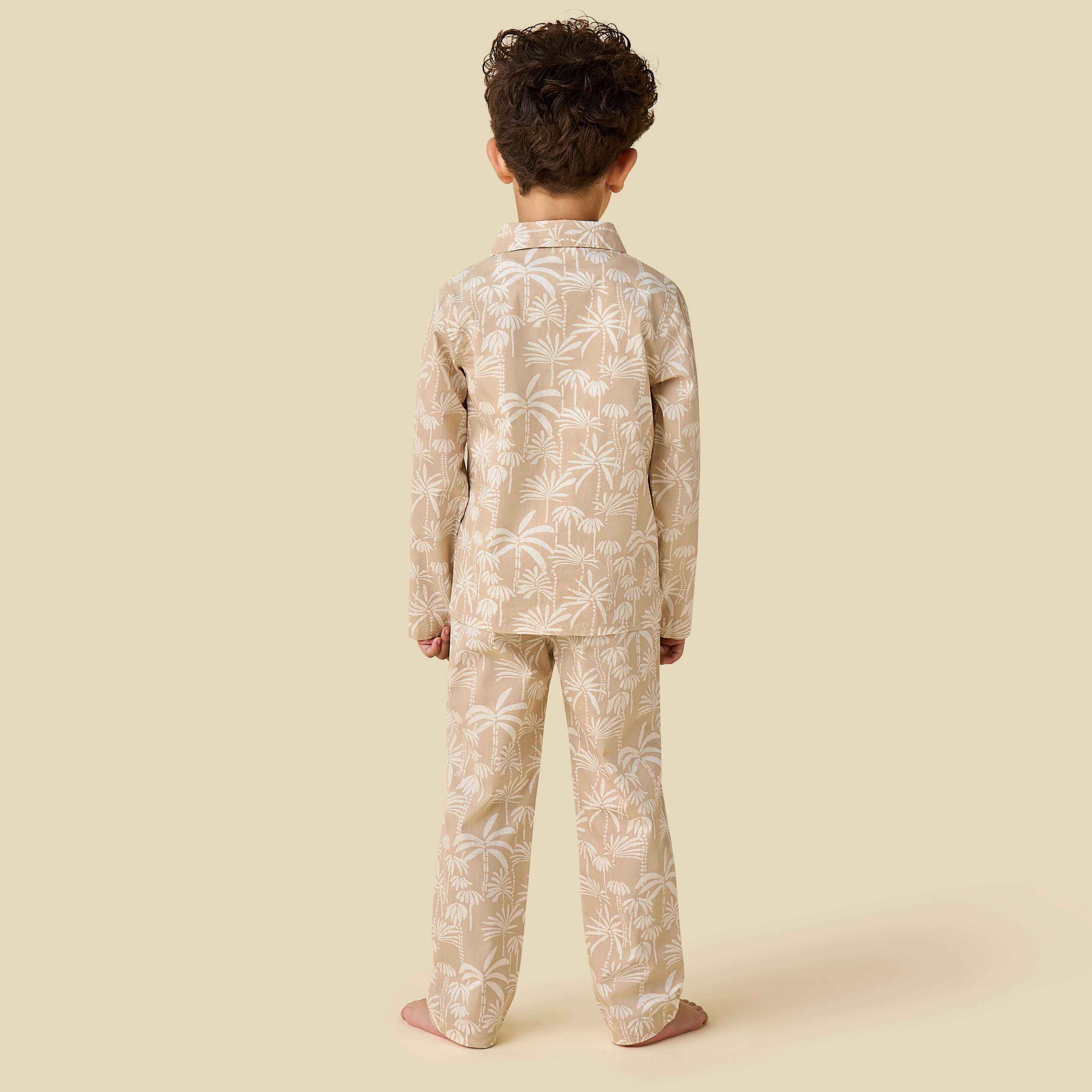 طقم بيجاما بياقة وأكمام طويلة وطبعات من جونيورز-boys-clothing-nightwear-image-4