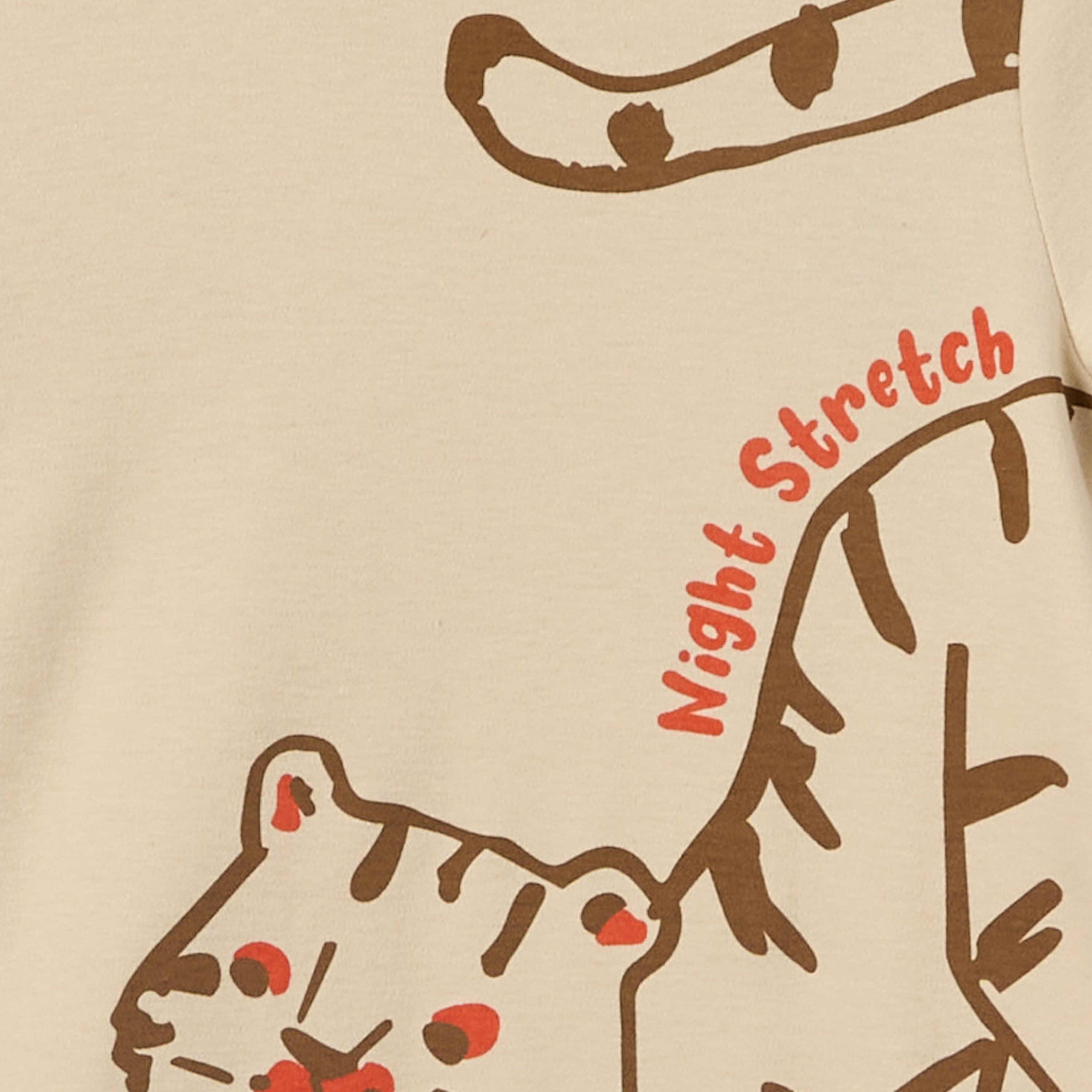 طقم بيجاما قطن بطبعات نمر وياقة ضيقة وأكمام قصيرة من جونيورز-boys-clothing-nightwear-image-5
