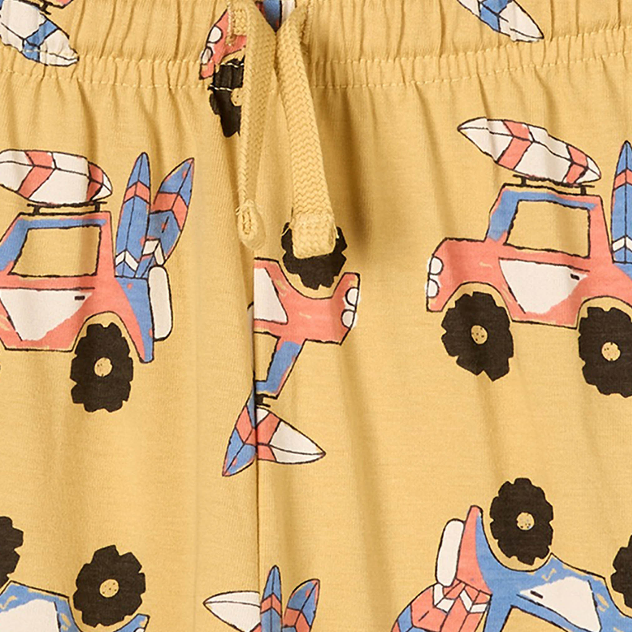 طقم بيجاما قطن بياقة مستديرة وأكمام طويلة بطبعات مركبات من جونيورز-boys-clothing-nightwear-image-6