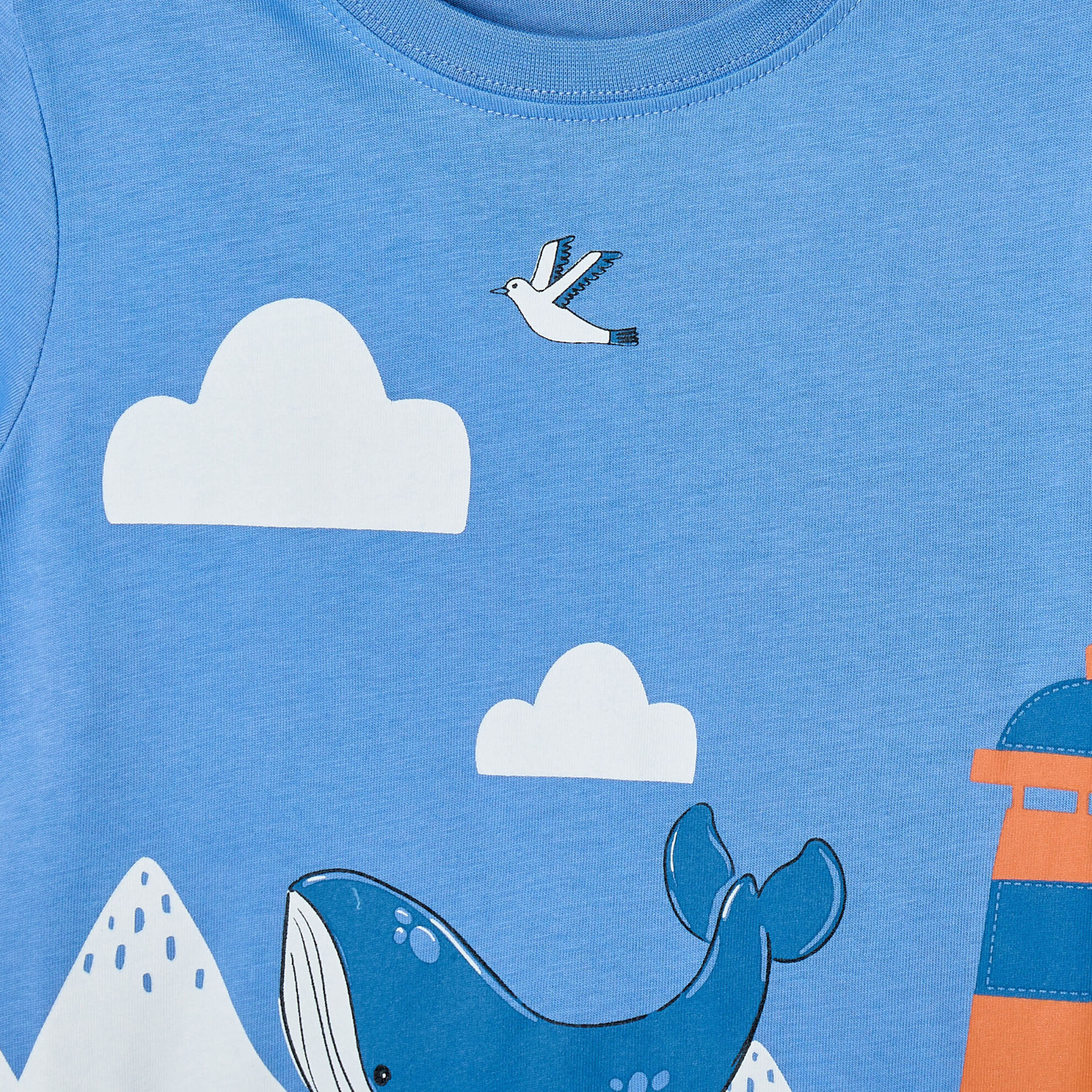 طقم بيجاما قطن بياقة ضيقة وأكمام قصيرة وطبعات من جونيورز-boys-clothing-nightwear-image-7