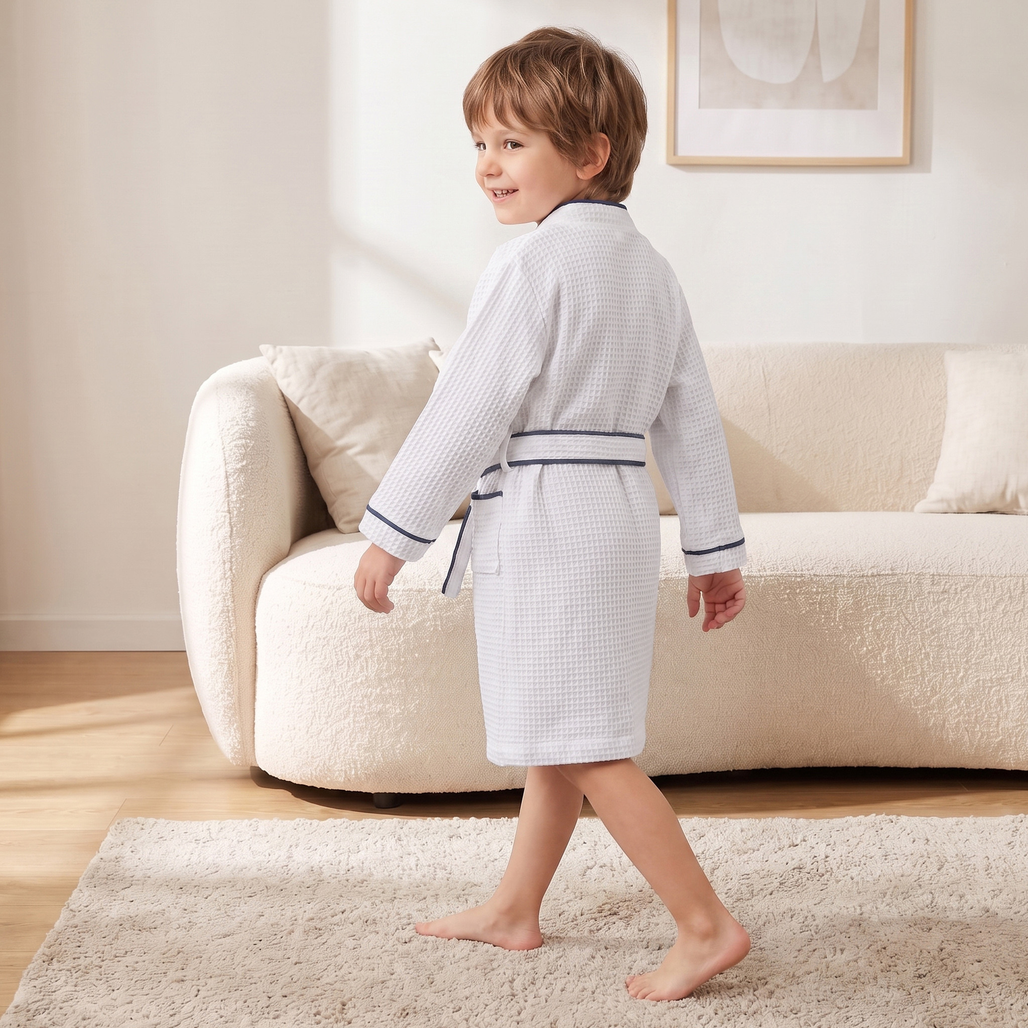 روب استحمام تيري بحزام من جونيورز-boys-clothing-nightwear-image-3