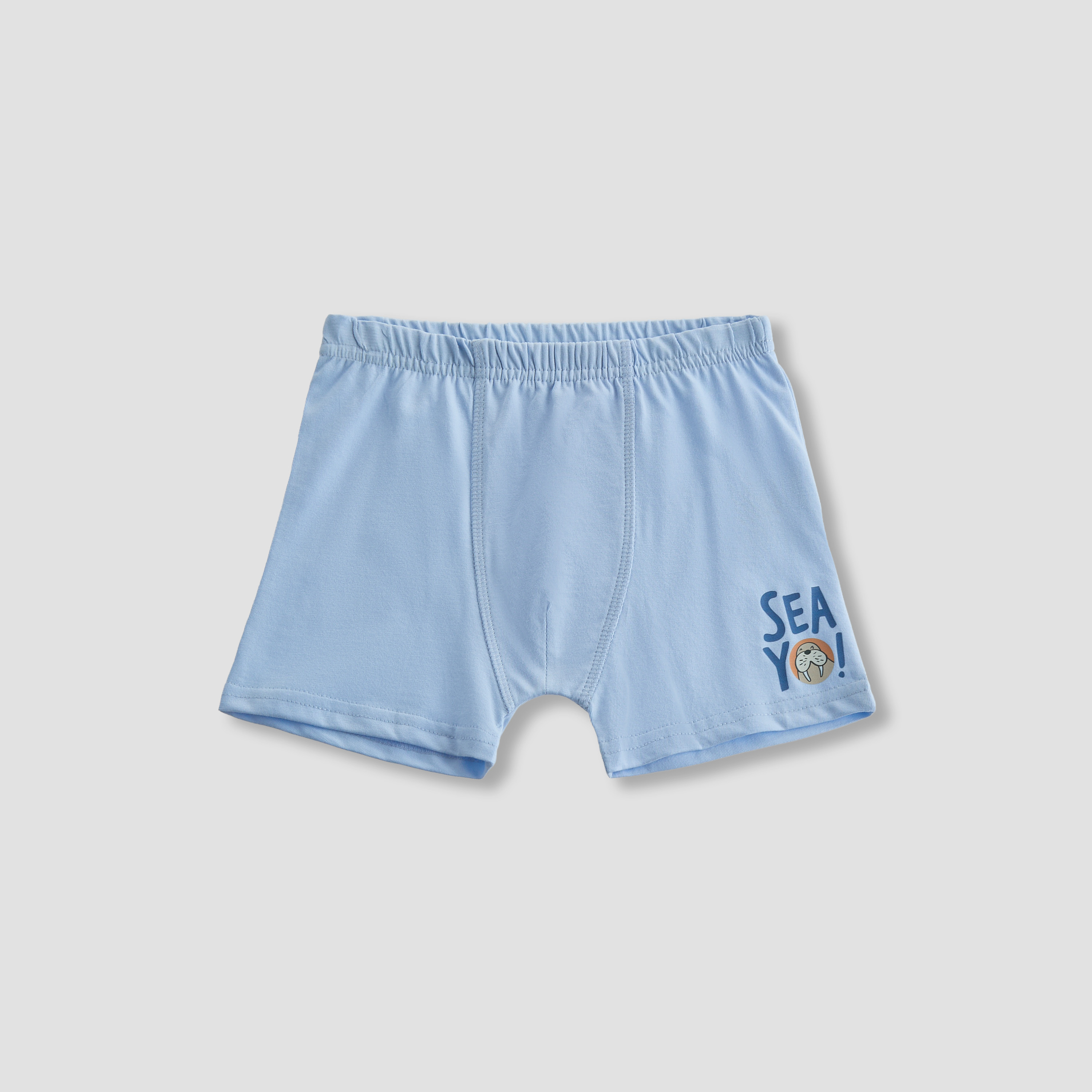 Pack of 5 Juniors Cotton Boxers with Nautical Print-boys-clothing-innerwear-boxersandbriefs-image-6
