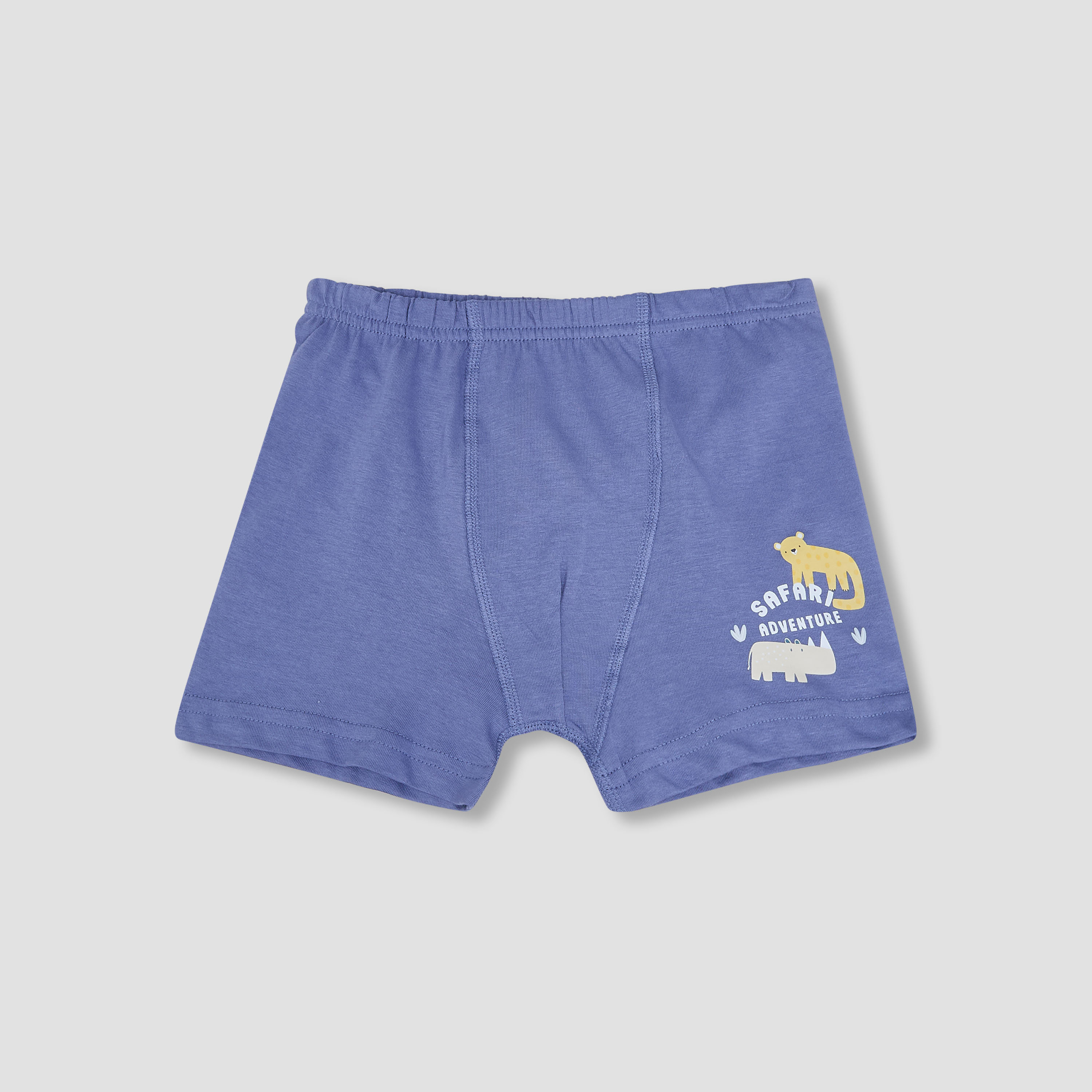 Pack of 5 Juniors Cotton Boxers with Print-boys-clothing-innerwear-boxersandbriefs-image-2