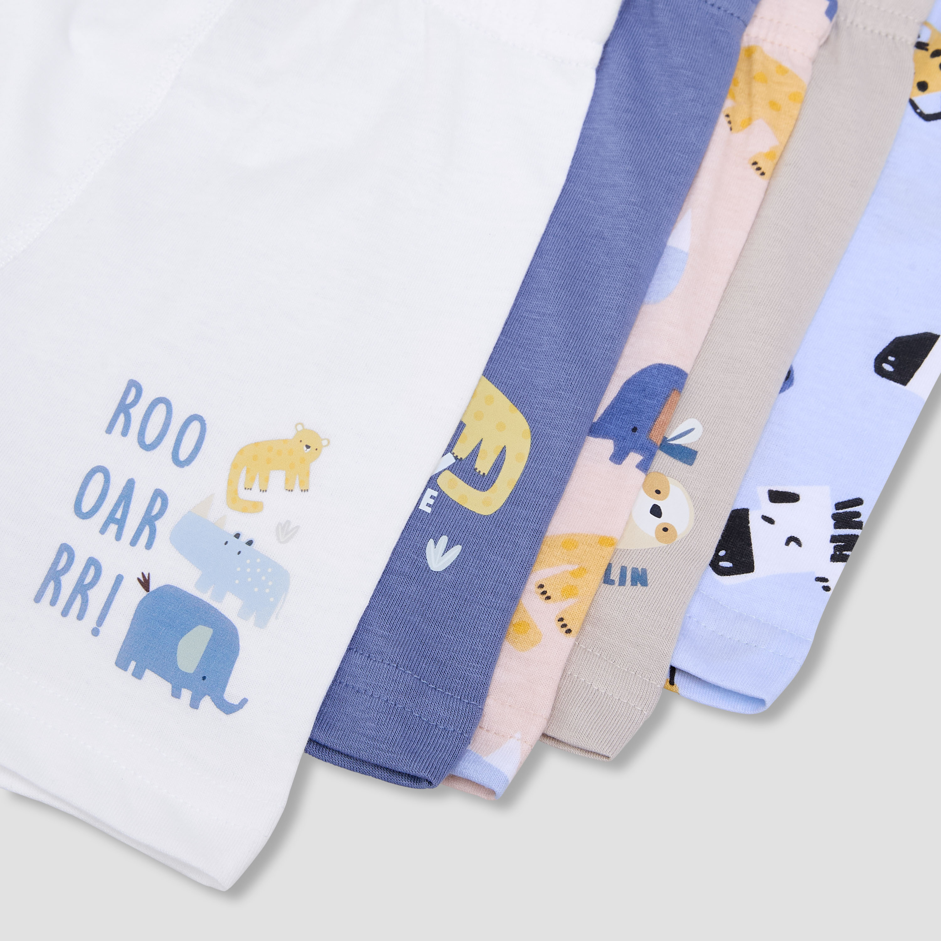 Pack of 5 Juniors Cotton Boxers with Print-boys-clothing-innerwear-boxersandbriefs-image-8