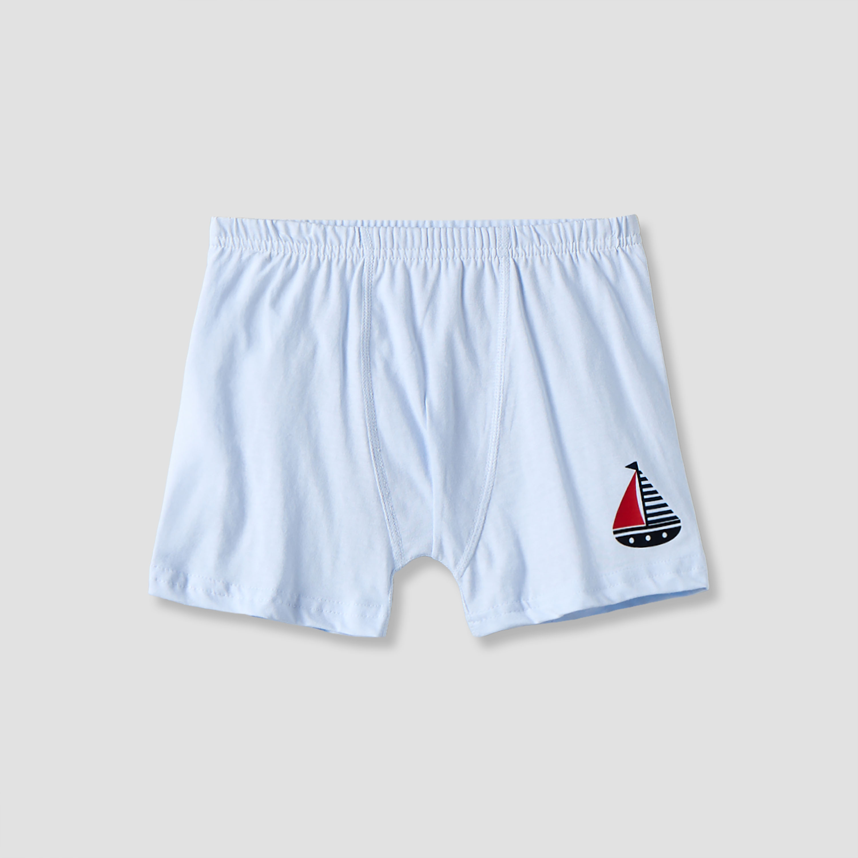 Pack of 5 Juniors Cotton Boxer Briefs with Nautical Print-boys-clothing-innerwear-boxersandbriefs-image-2