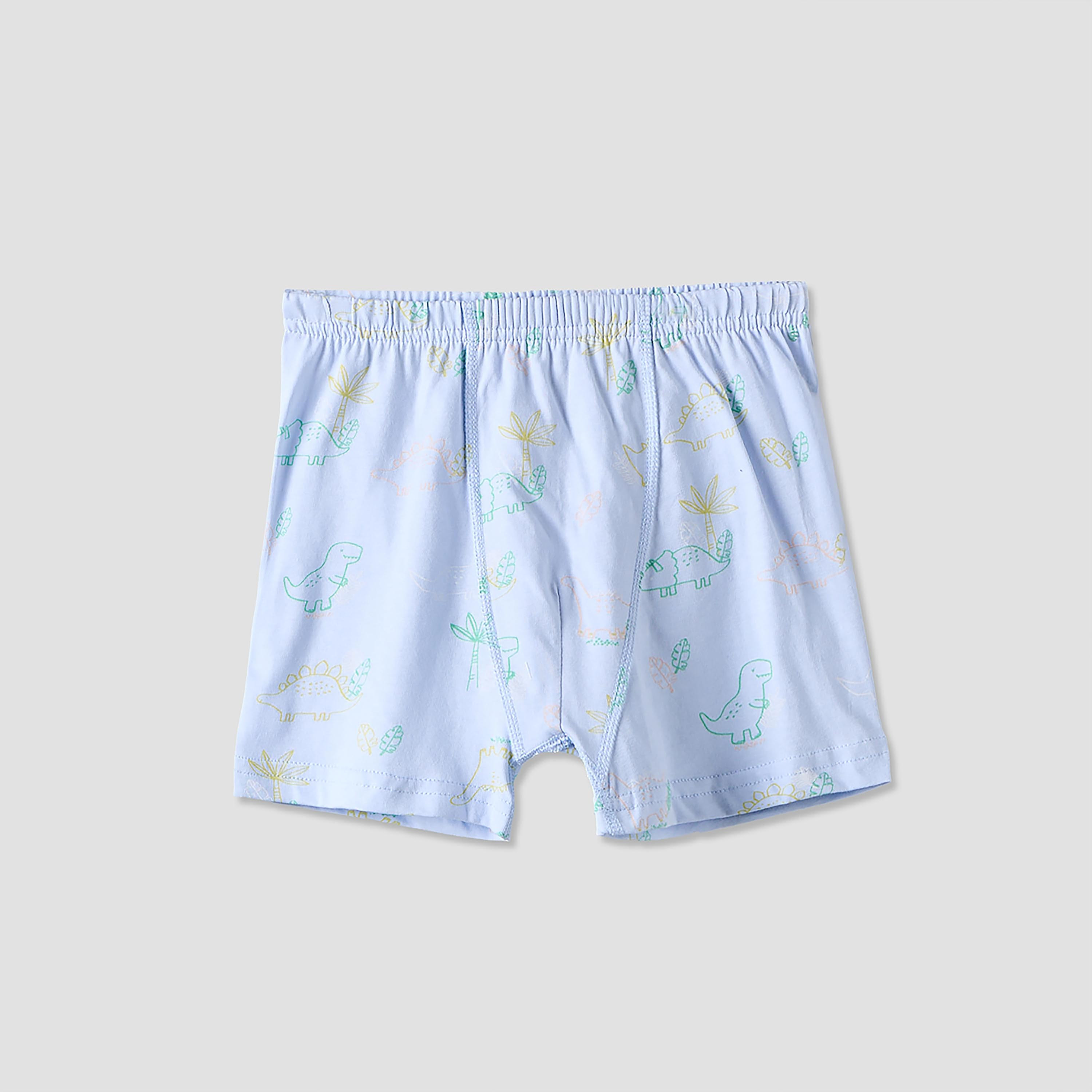 Pack of 5 Juniors Cotton Boxers with Dinosaur Print-baby-boys-clothing-innerwear-image-2