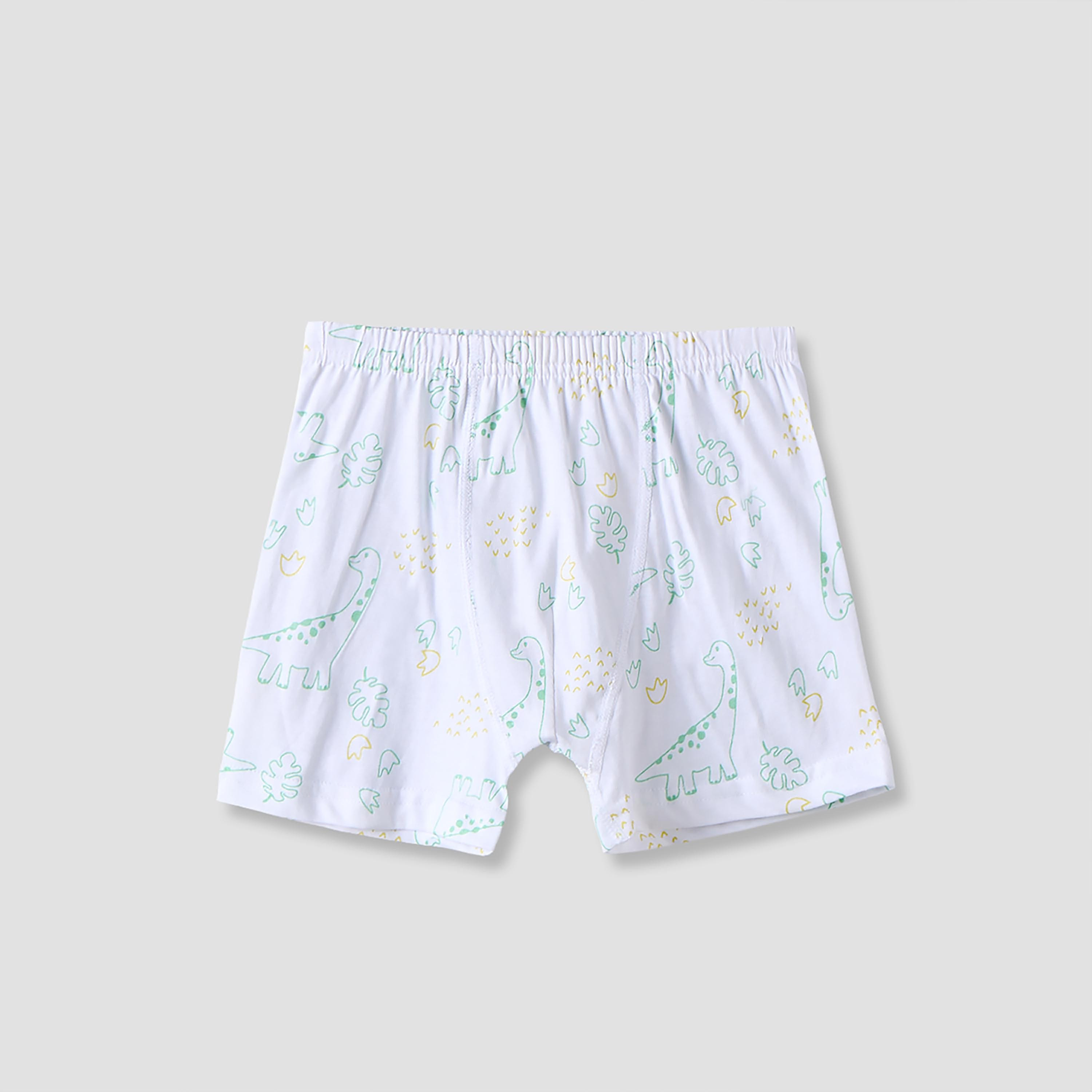 Pack of 5 Juniors Cotton Boxers with Dinosaur Print-baby-boys-clothing-innerwear-image-4