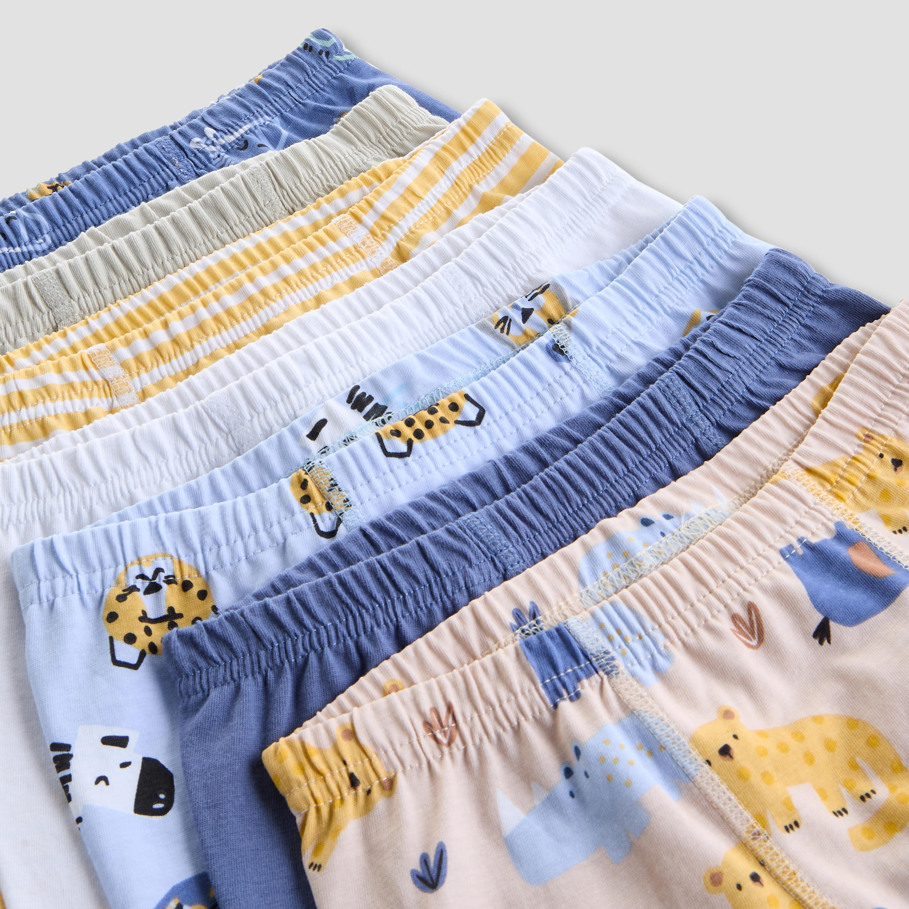 Pack of 7 Juniors Cotton Boxers with Print-boys-clothing-innerwear-boxersandbriefs-image-9