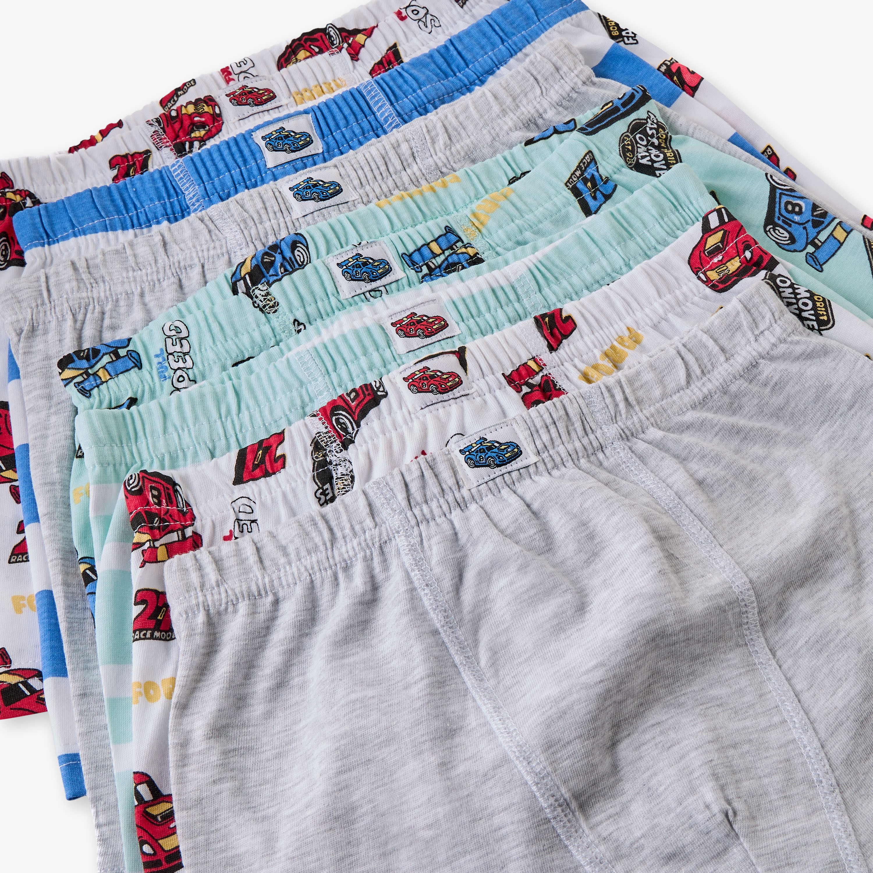 طقم من 7 - سروال بوكسر قطن بطبعات من جونيورز-baby-boys-clothing-innerwear-image-9