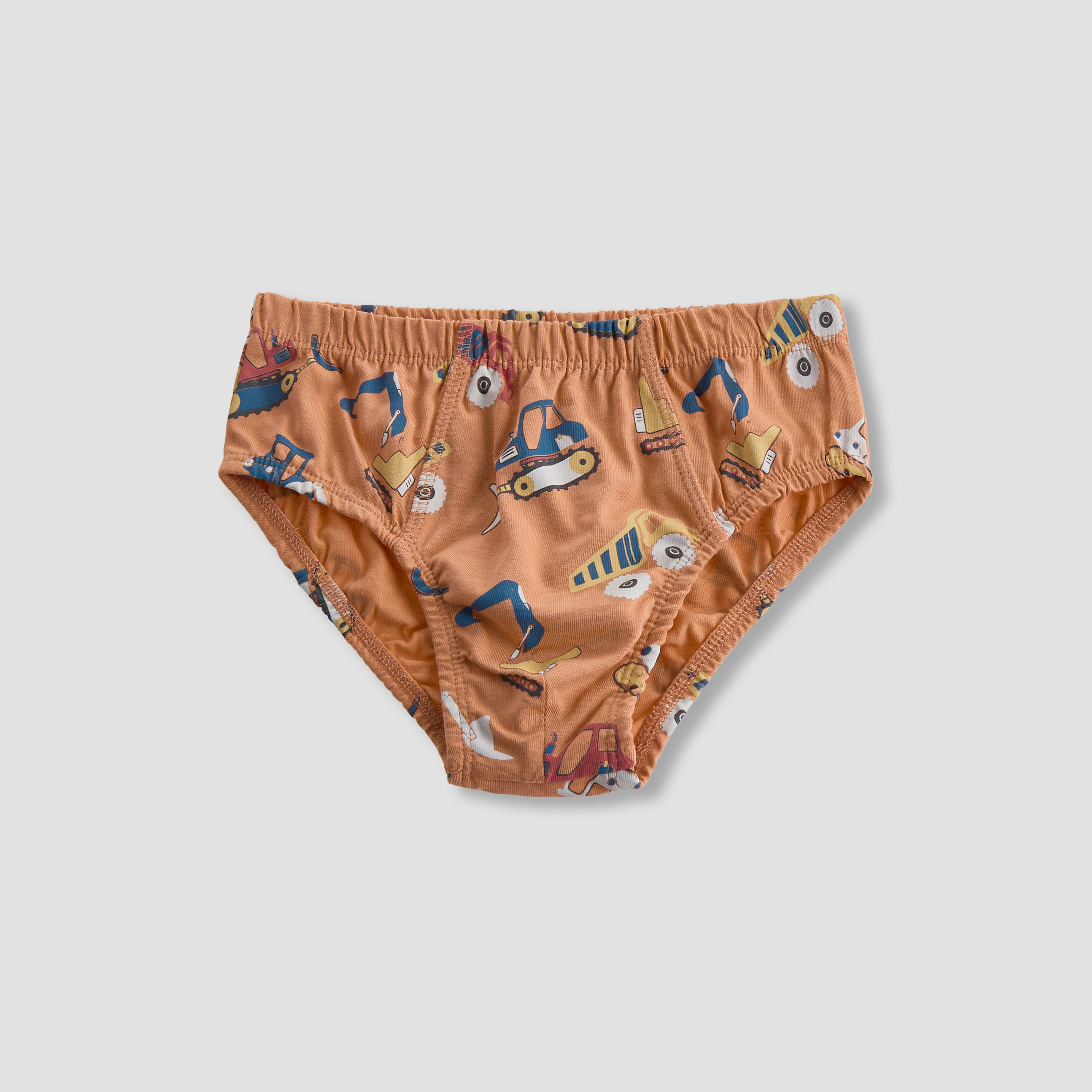 Pack of 5 Juniors Cotton Briefs with Vehicle Print-boys-clothing-innerwear-boxersandbriefs-image-3