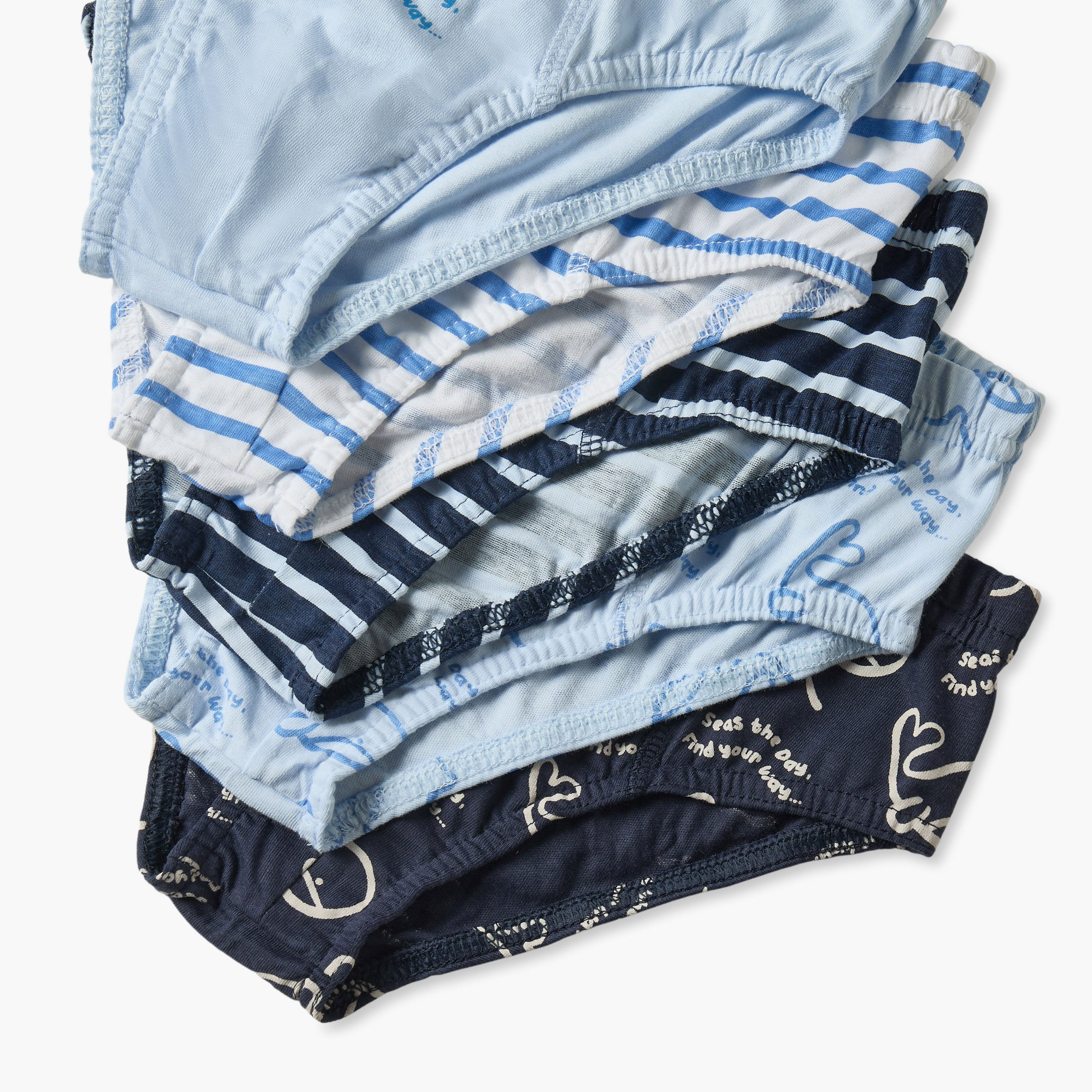 سراويل داخلية قطن بطبعات من جونيورز - طقم من 5 قطع-baby-boys-clothing-innerwear-image-8
