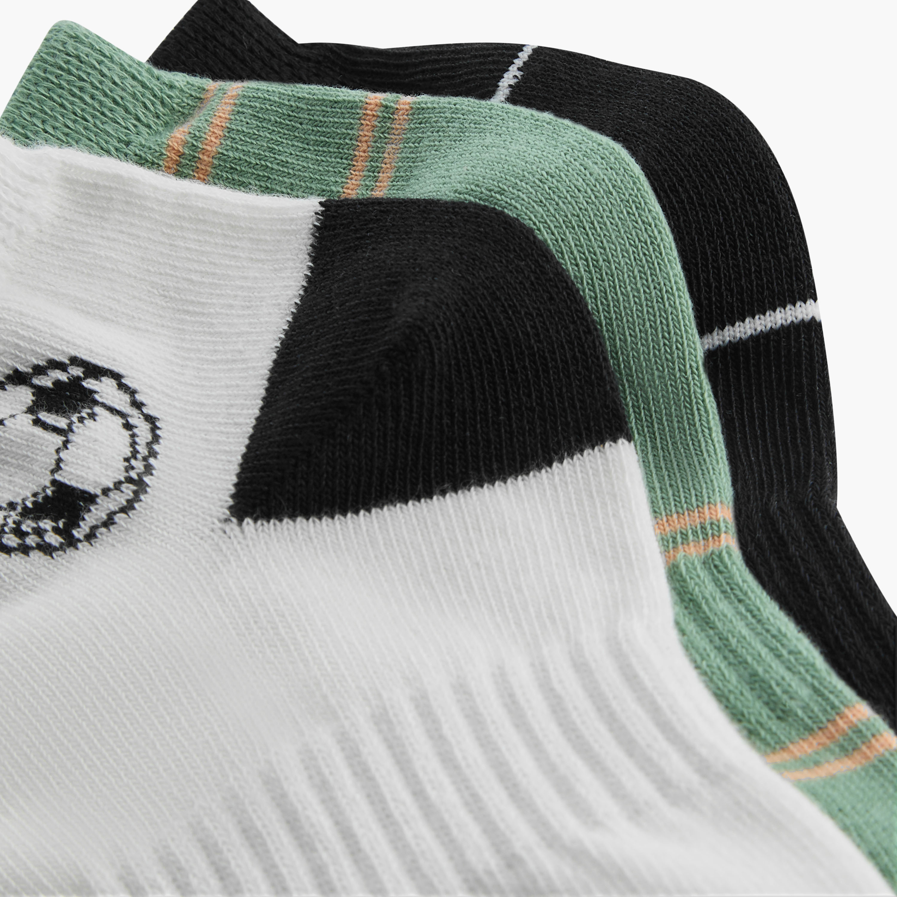 Pack of 3 Juniors Baby Boys Socks Ankle Length-boys-accessories-socks-image-4