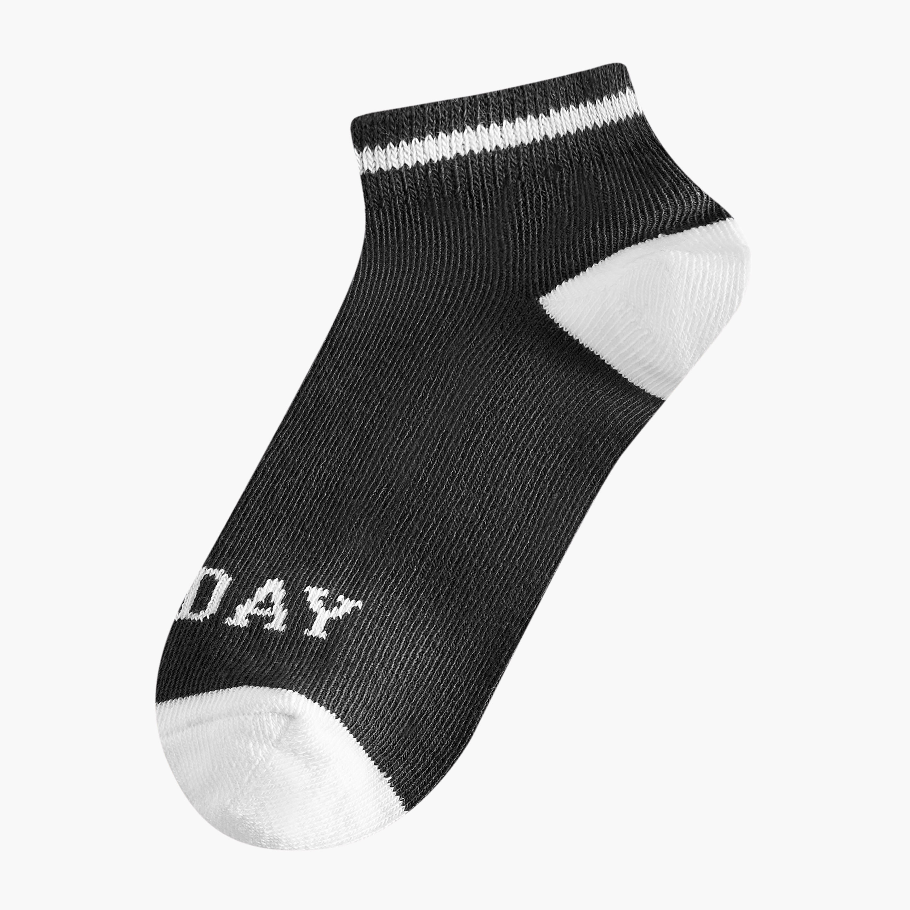 Pack of 7 Juniors Baby Boys Ankle Length Socks Days of the Week Print-boys-accessories-socks-image-2