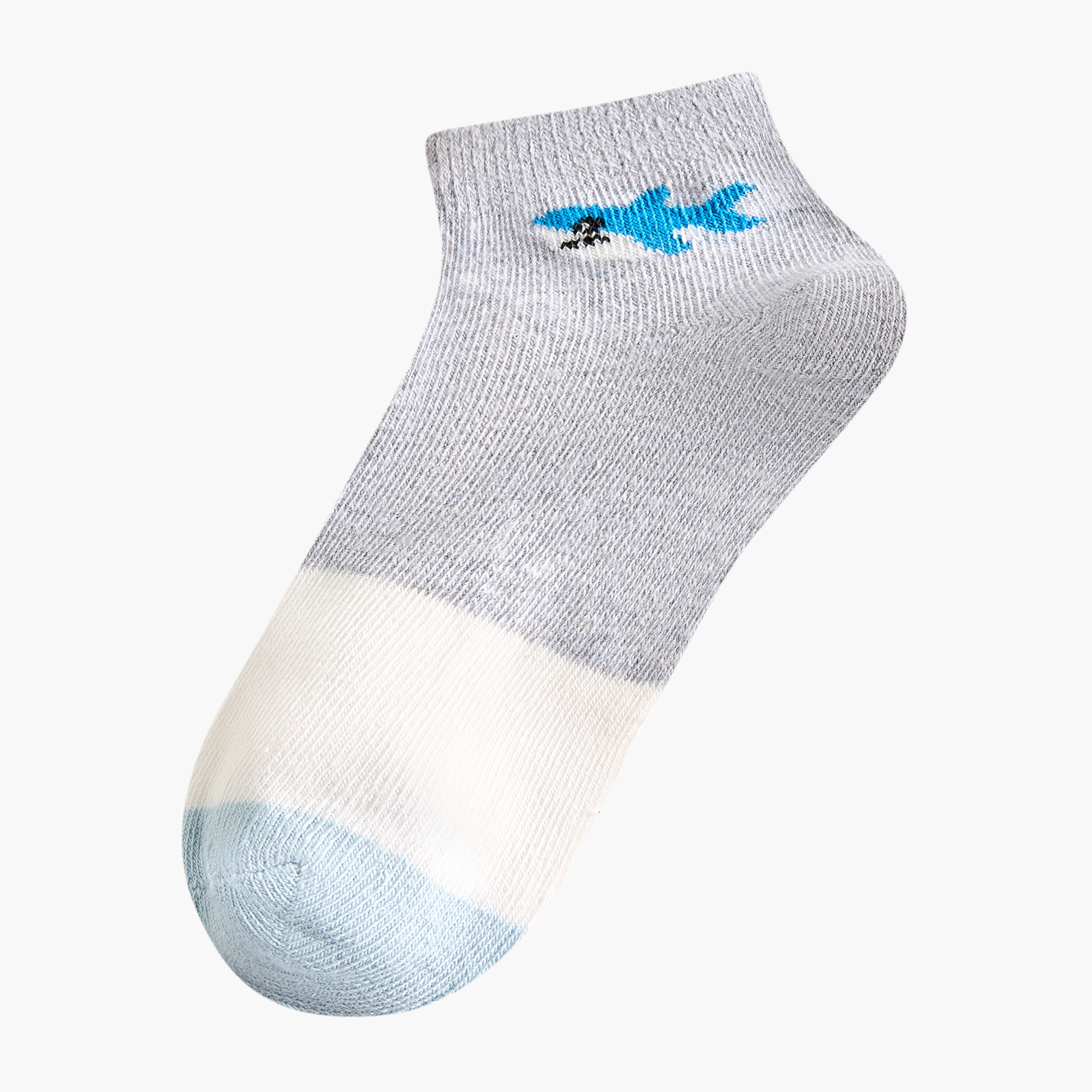 Pack of 7 Juniors Baby Boys Socks Nautical Print-baby-boys-accessories-socks-image-2