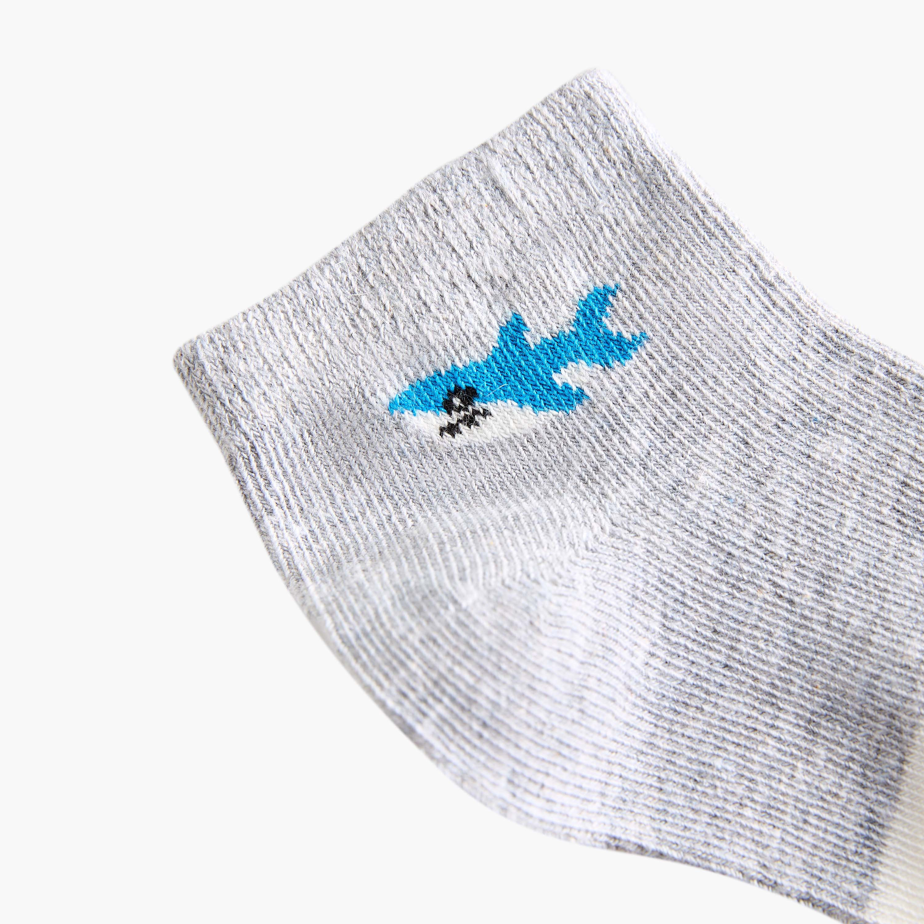 Pack of 7 Juniors Baby Boys Socks Nautical Print-baby-boys-accessories-socks-image-5
