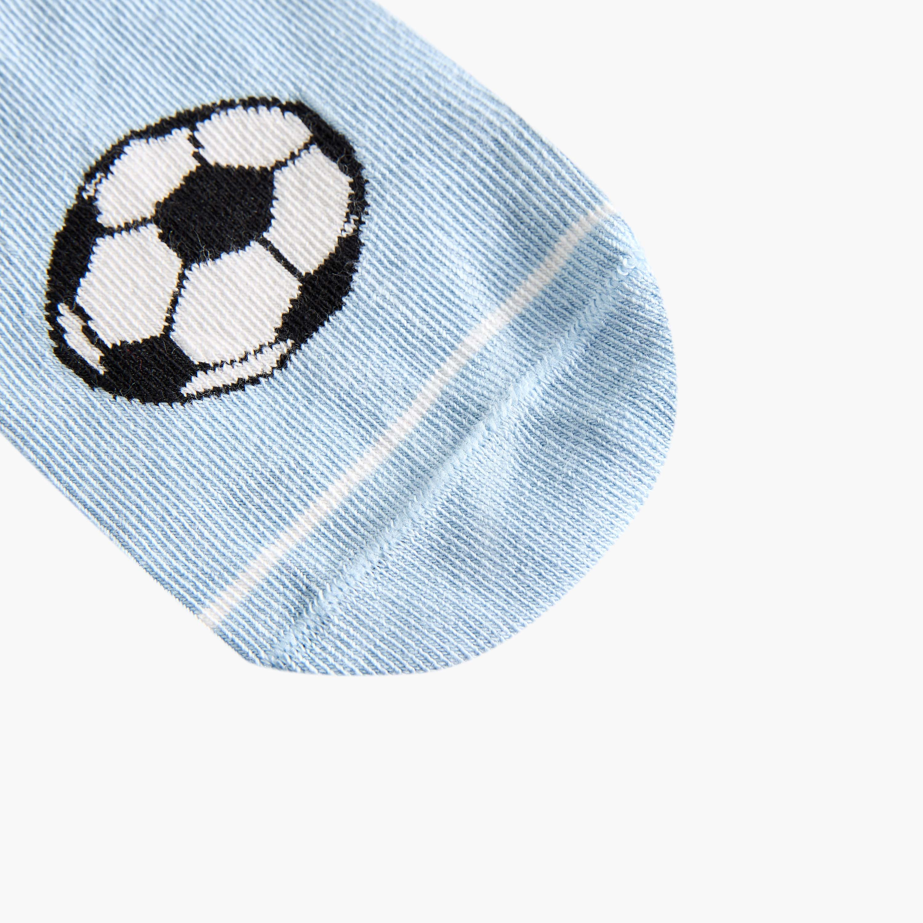 Pack of 7 Juniors Baby Boys Socks Football Print-baby-boys-accessories-socks-image-3