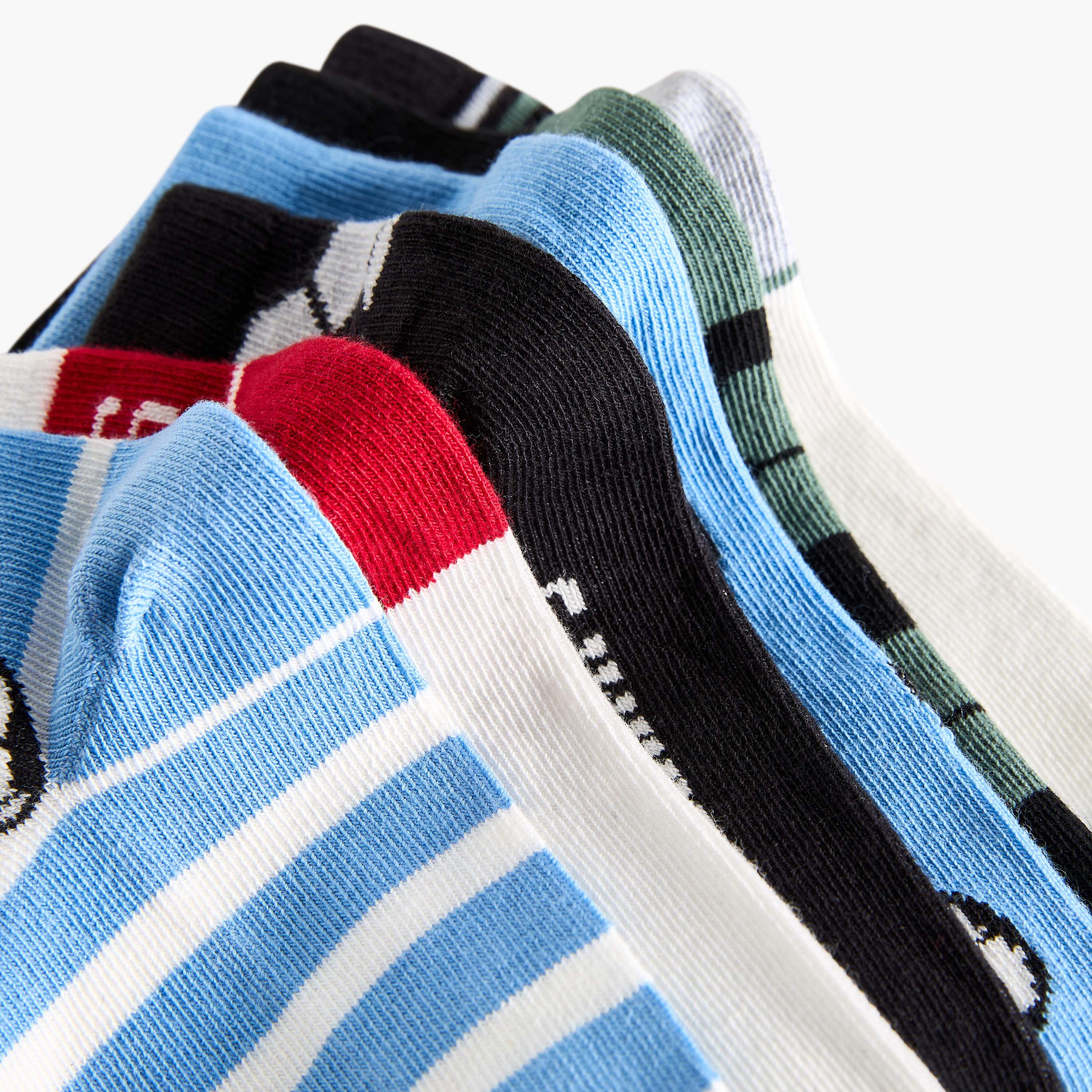 Pack of 7 Juniors Baby Boys Socks Football Print-baby-boys-accessories-socks-image-4