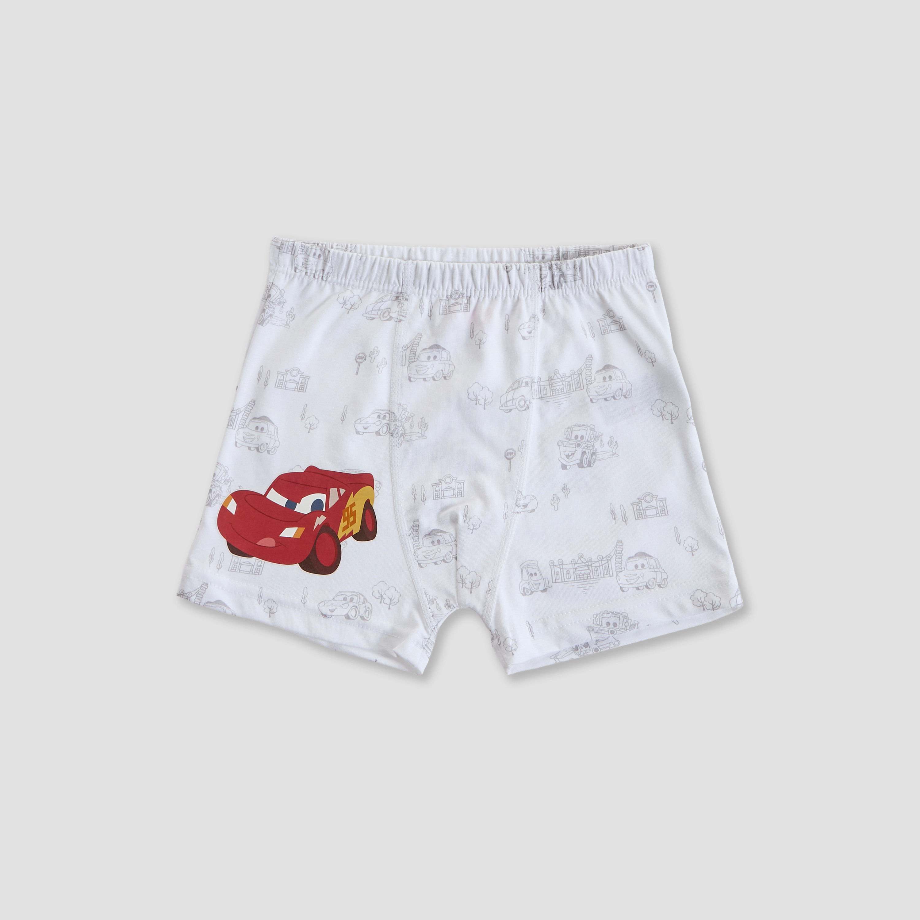 Pack of 3 Disney Cotton Boxers with Cars Print-baby-boys-clothing-innerwear-image-4