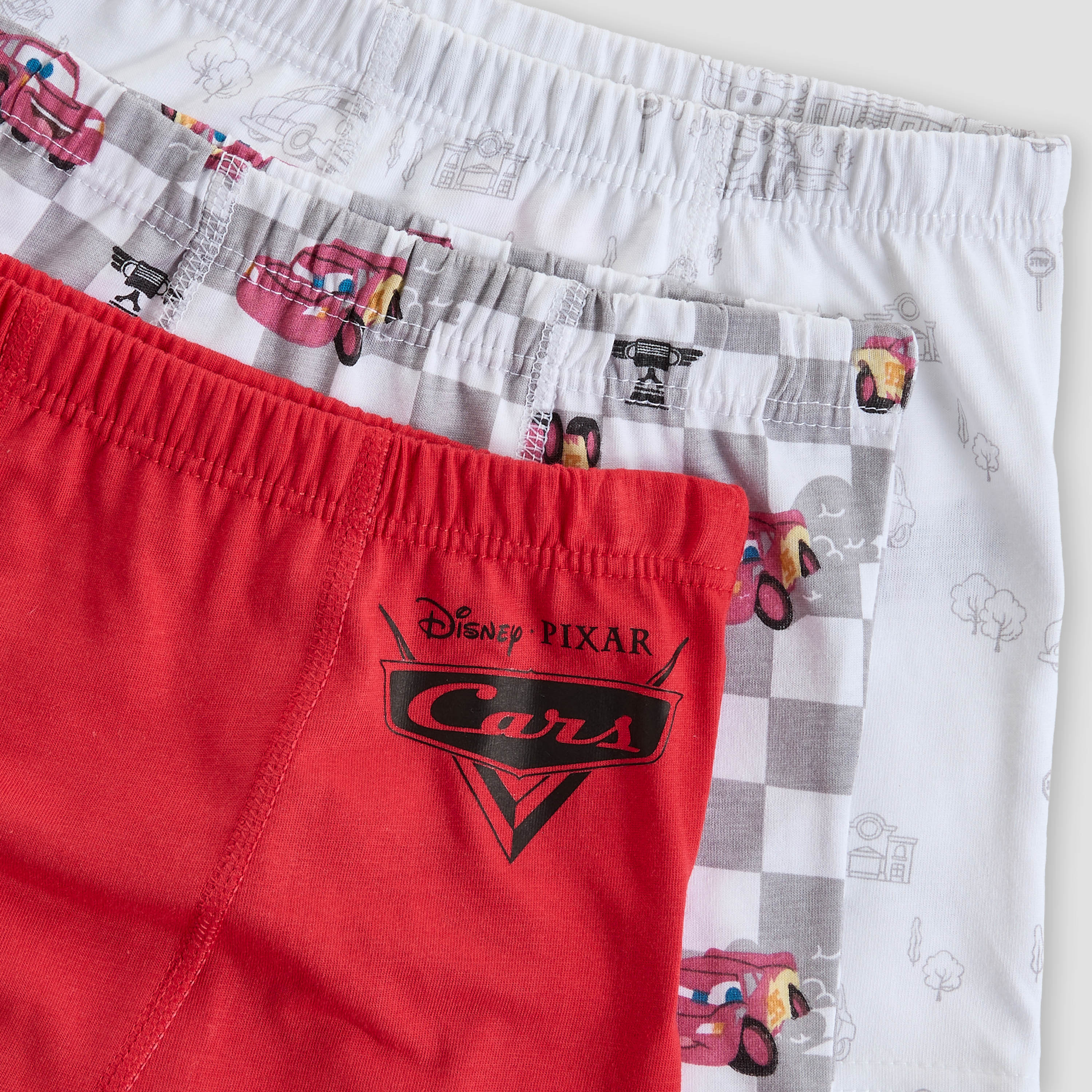 Pack of 3 Disney Cotton Boxers with Cars Print-baby-boys-clothing-innerwear-image-5