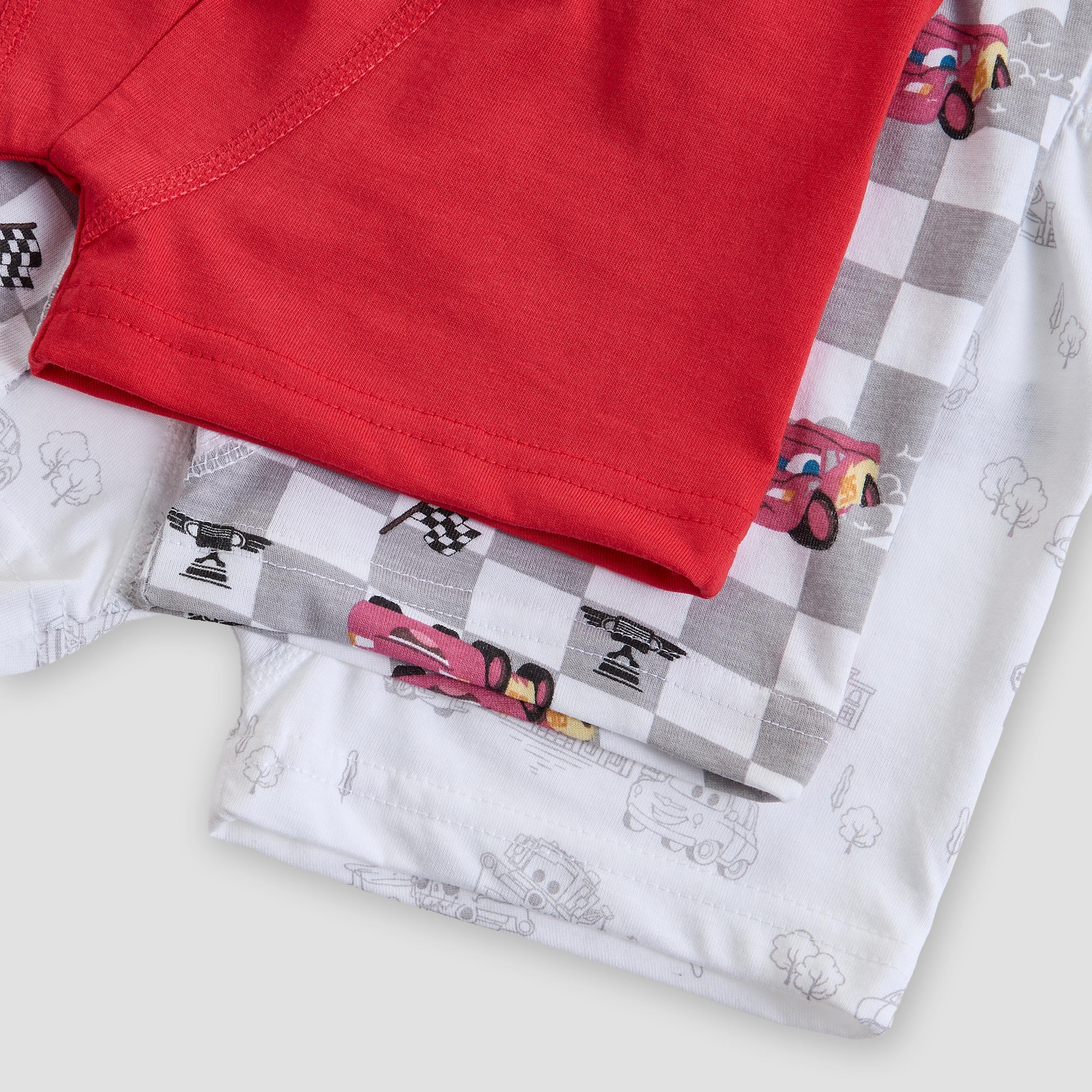 Pack of 3 Disney Cotton Boxers with Cars Print-baby-boys-clothing-innerwear-image-6
