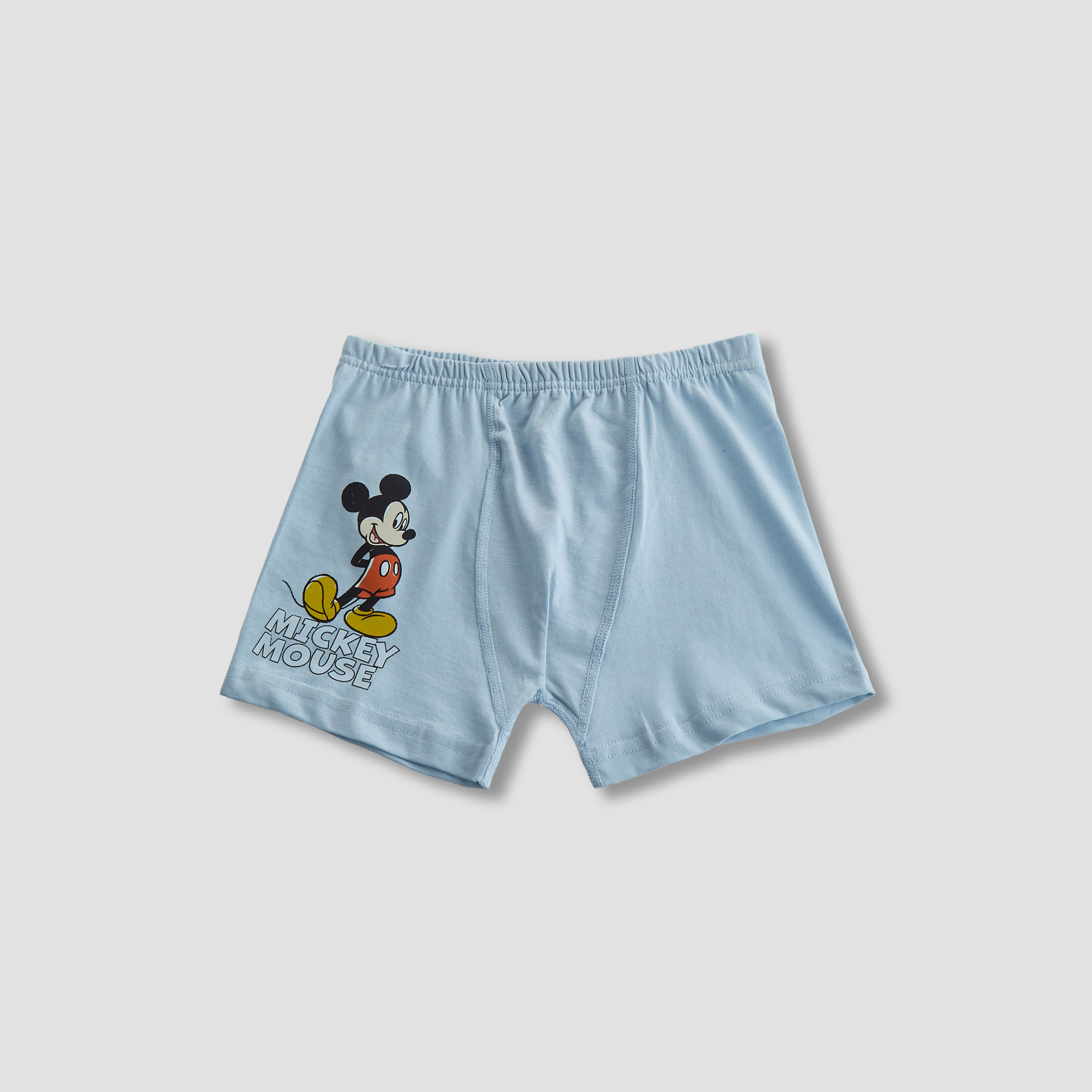 Pack of 3 Disney Cotton Boxers with Mickey Mouse Print-boys-clothing-innerwear-boxersandbriefs-image-2