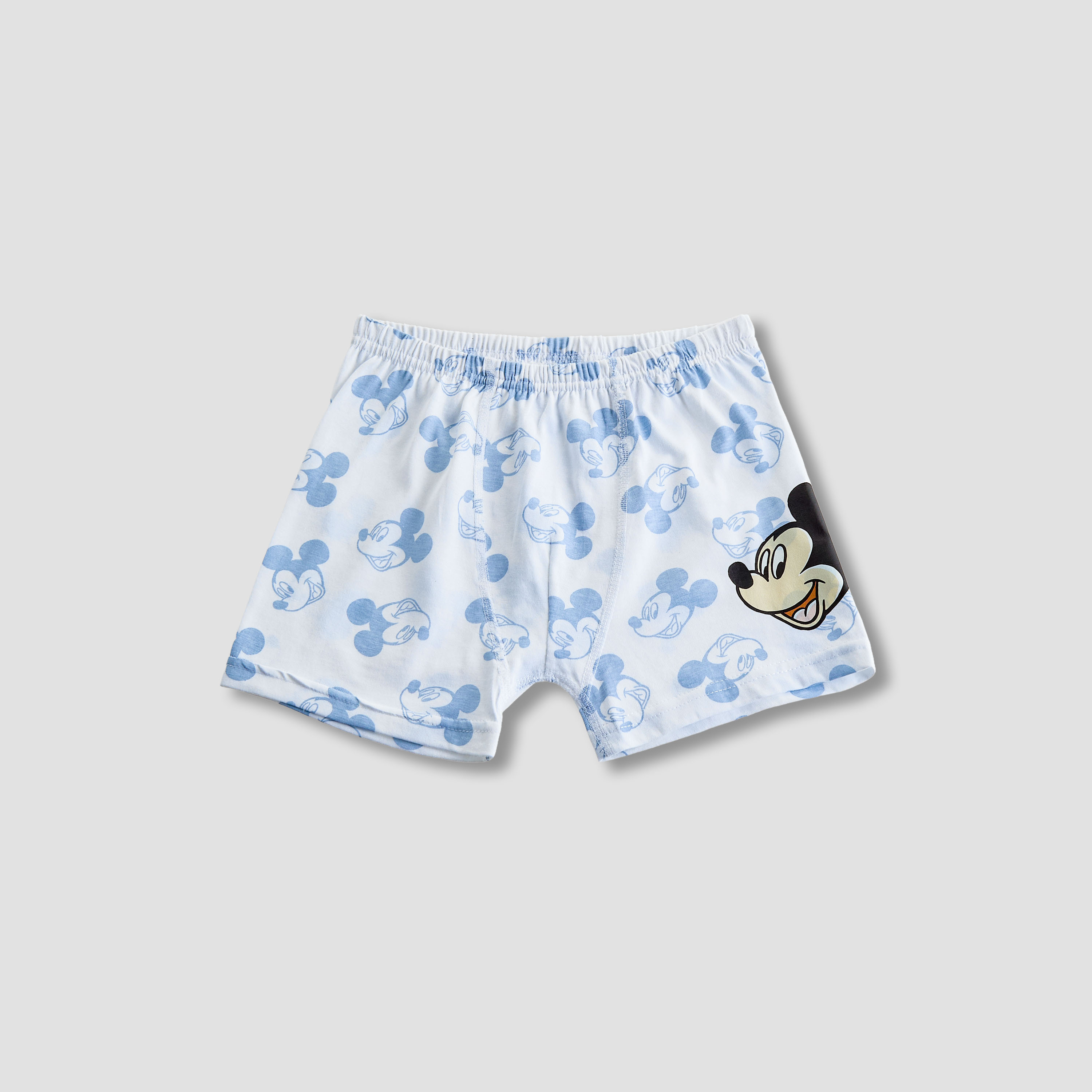 Pack of 3 Disney Cotton Boxers with Mickey Mouse Print-boys-clothing-innerwear-boxersandbriefs-image-3