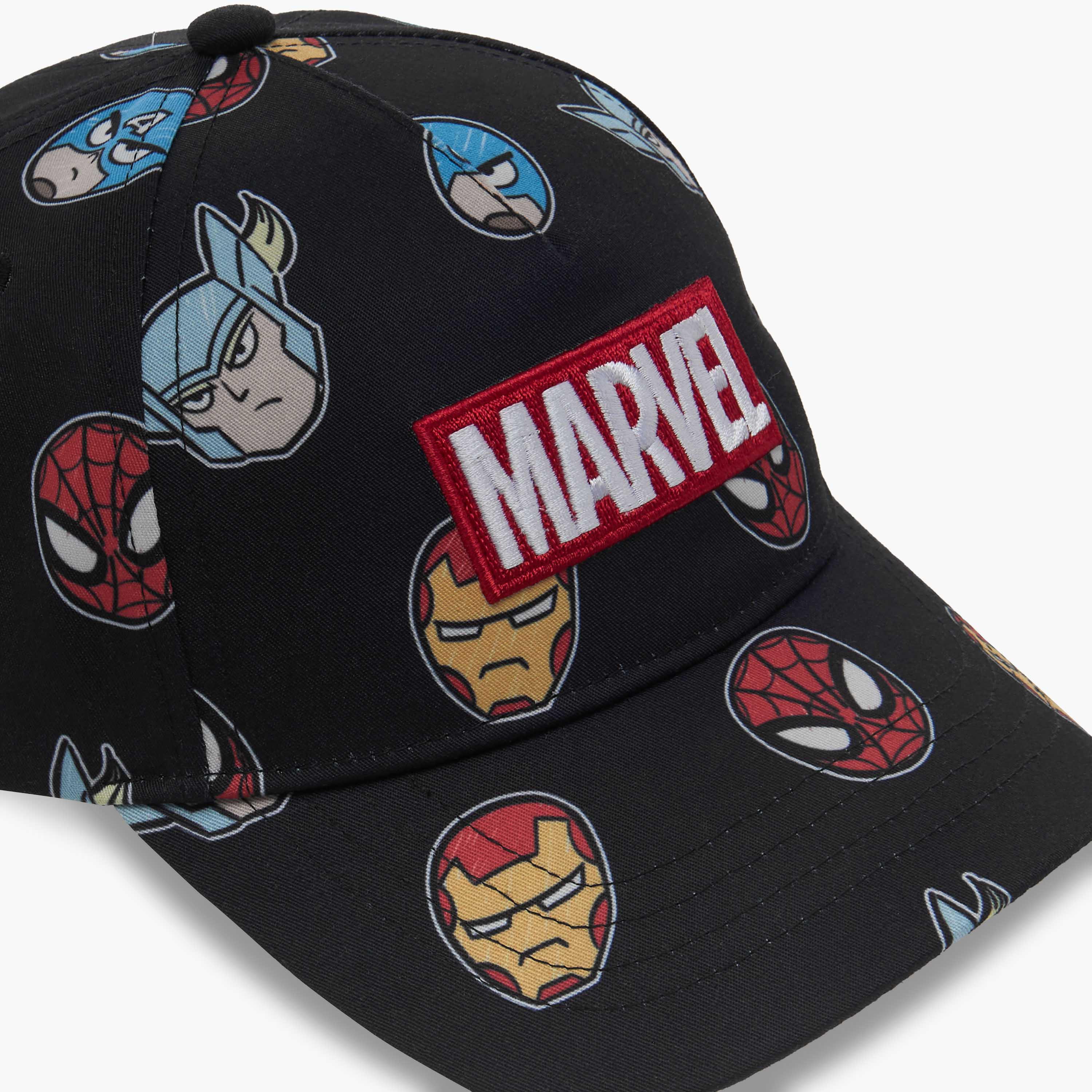 Cap with Avengers Print-baby-boys-accessories-caps-image-6