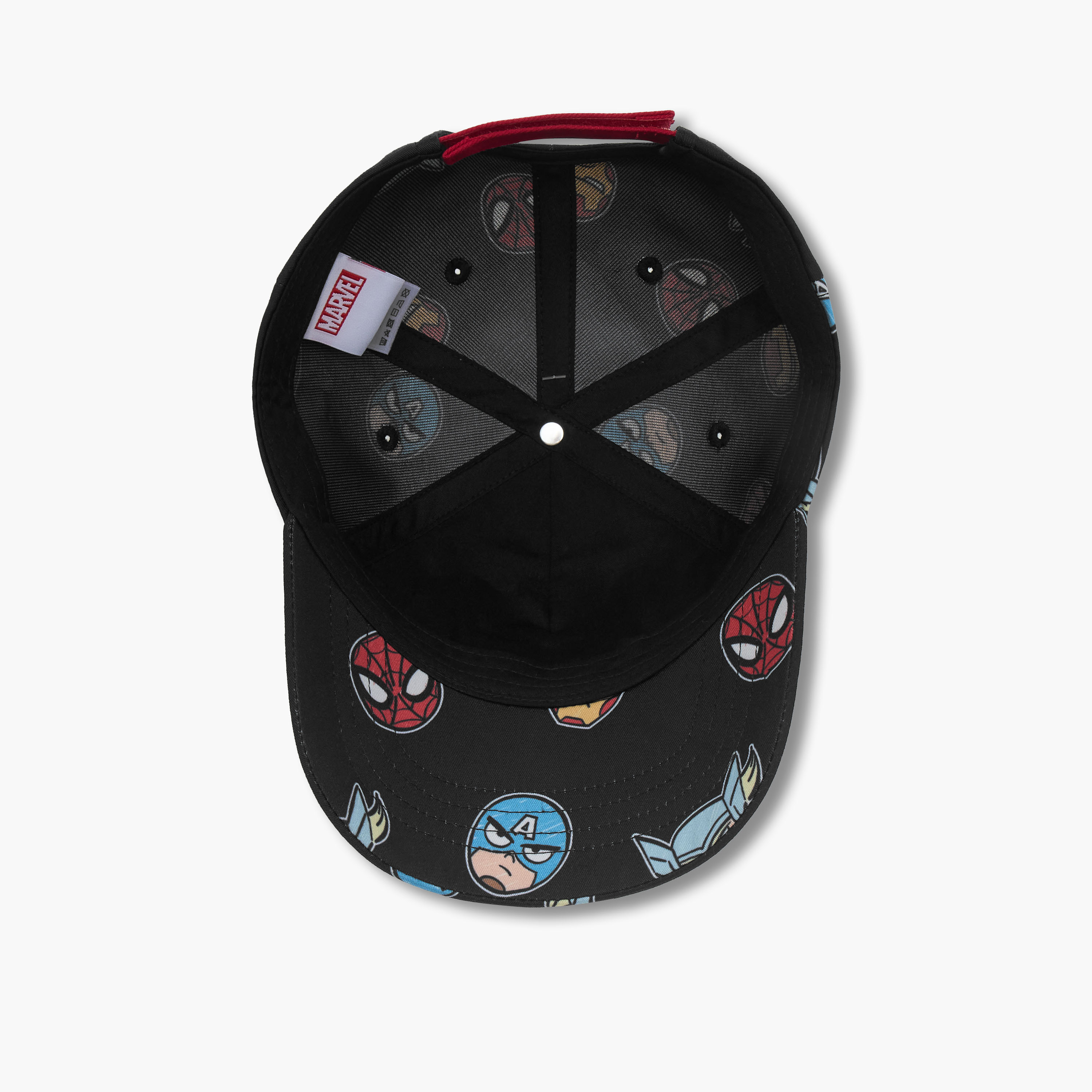 Cap with Avengers Print-baby-boys-accessories-caps-image-7