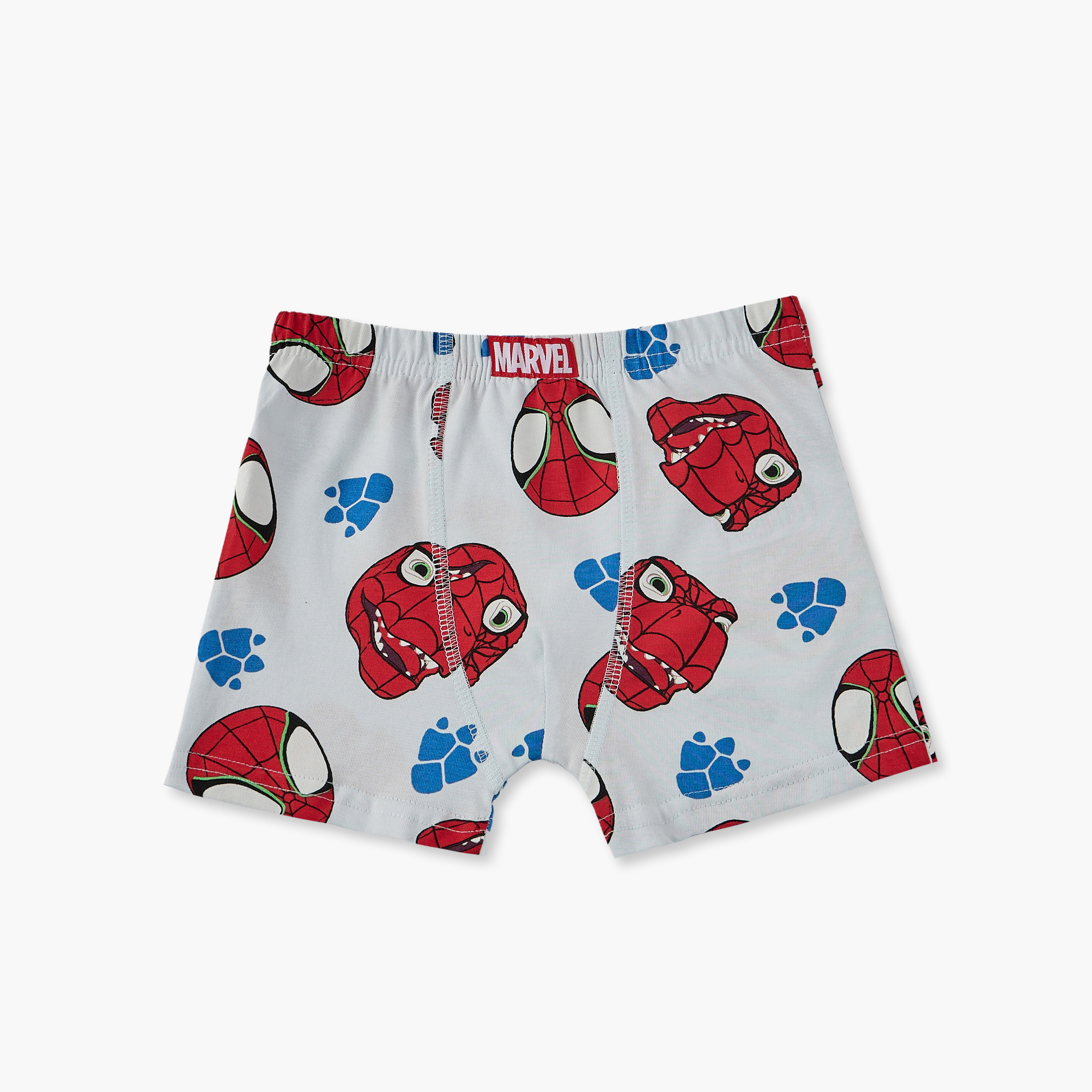 طقم من 3 - بوكسرات قطن بطبعات-baby-boys-clothing-innerwear-image-2