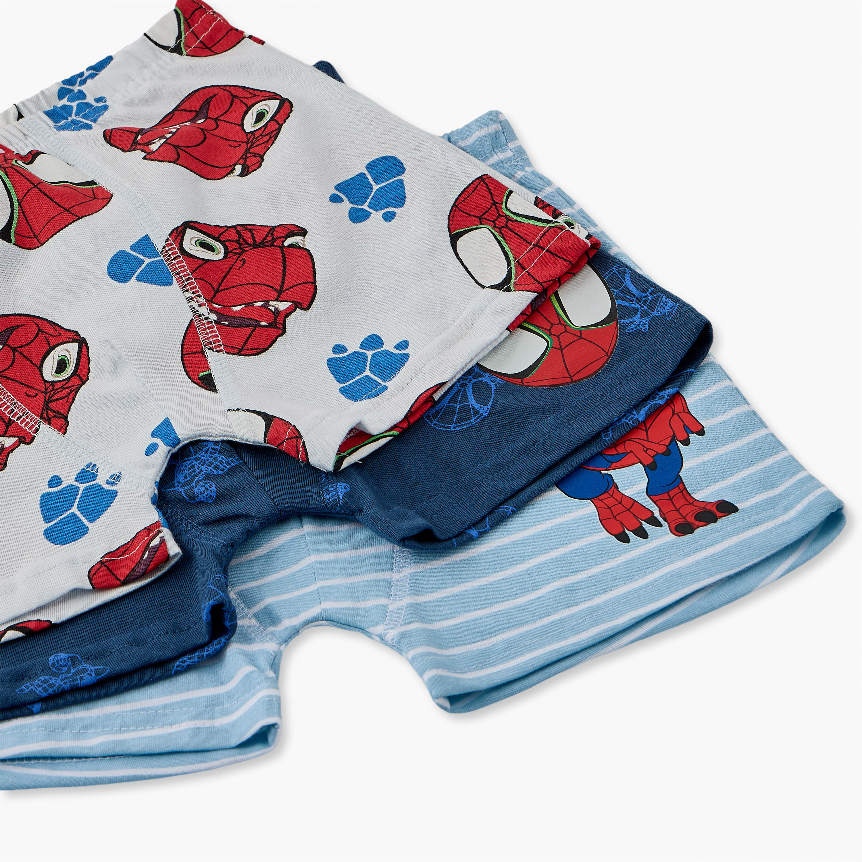 طقم من 3 - بوكسرات قطن بطبعات-baby-boys-clothing-innerwear-image-6