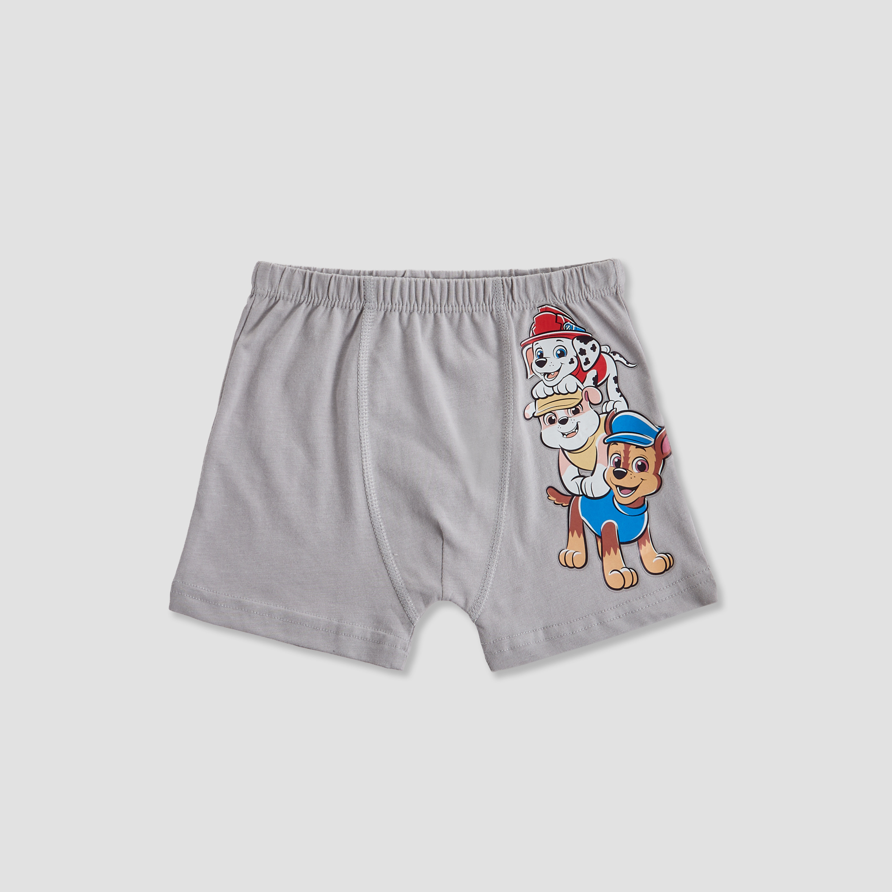 Pack of 3 Cotton Boxers with PAW Patrol Print-baby-boys-clothing-innerwear-image-4