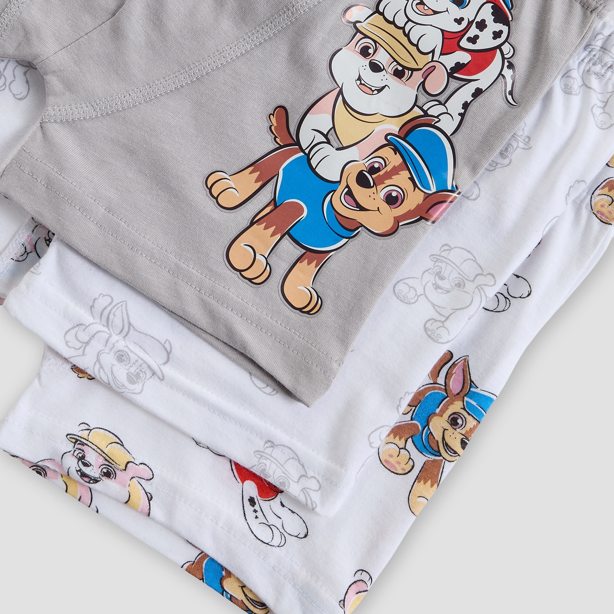 Pack of 3 Cotton Boxers with PAW Patrol Print-baby-boys-clothing-innerwear-image-6