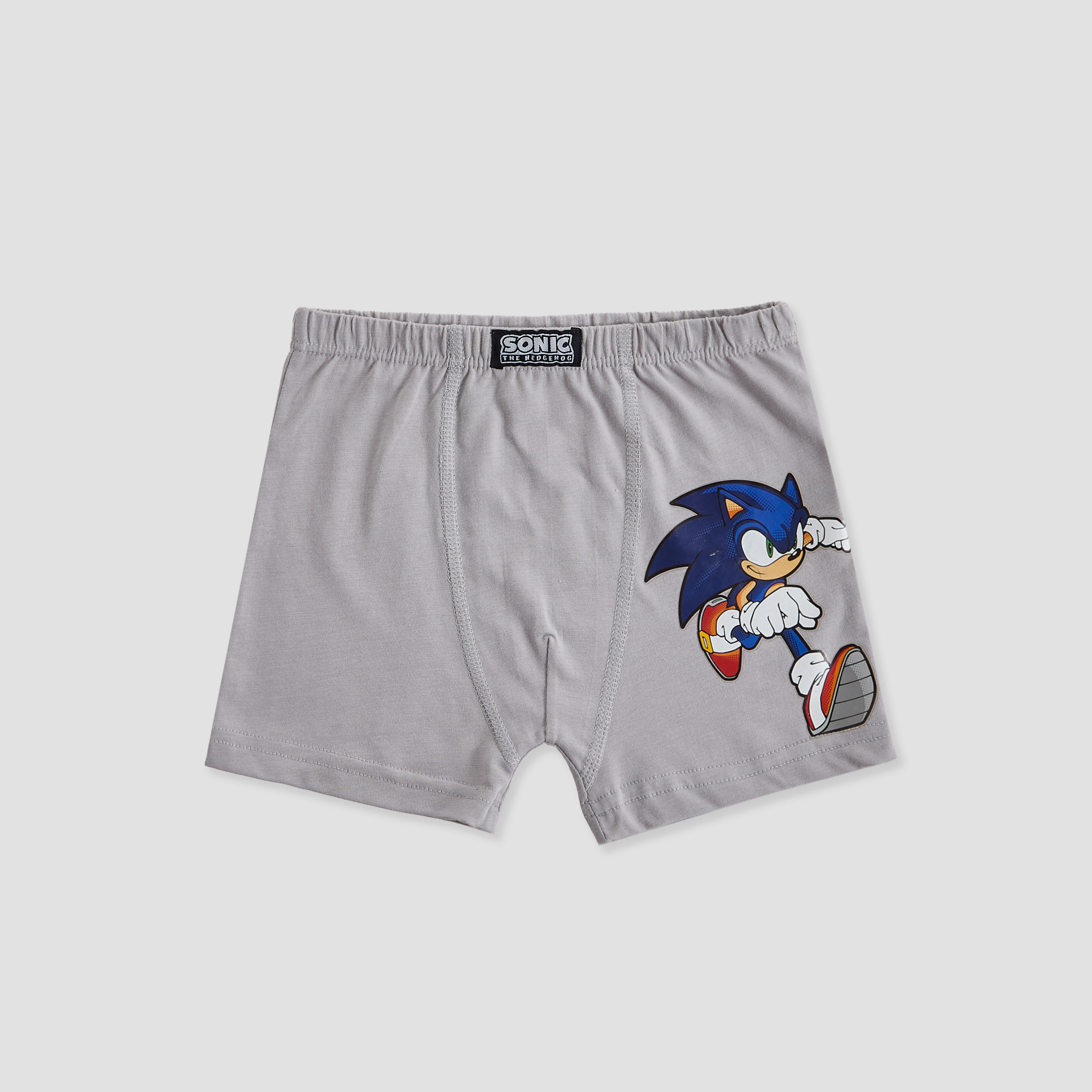 Pack of 3 Cotton Boxers with Sonic the Hedgehog Print-boys-clothing-innerwear-boxersandbriefs-image-3