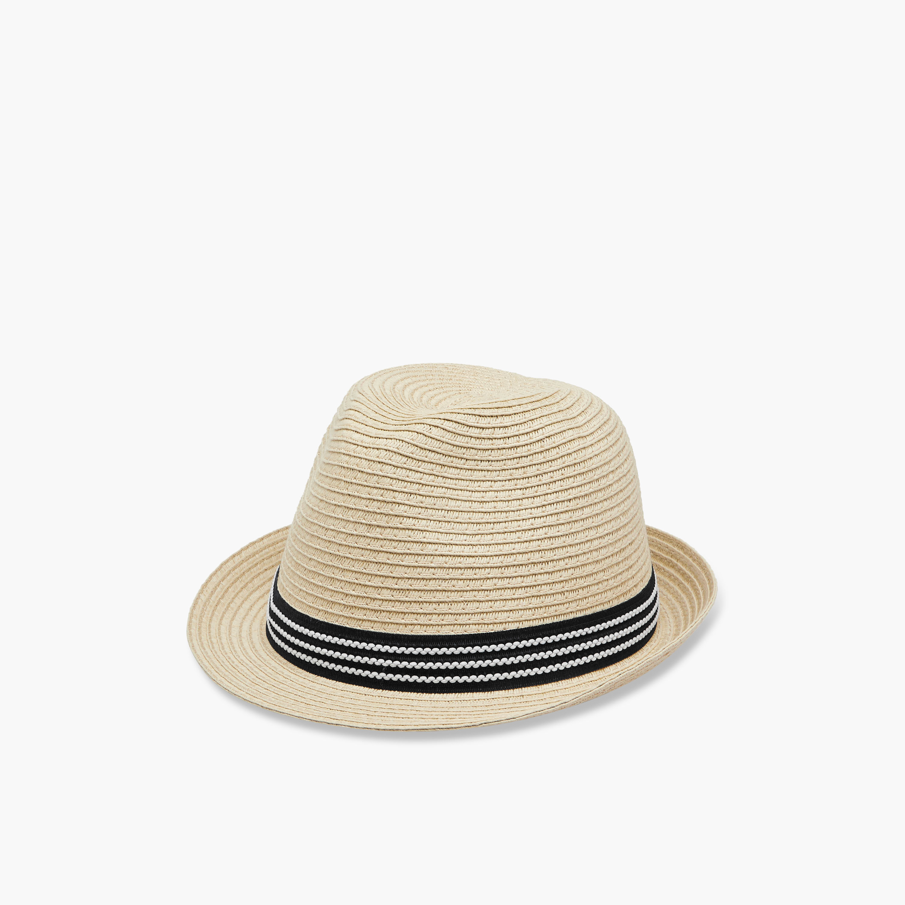 قبعة بتفاصيل مخططة من جونيورز-boys-accessories-caps-image-5