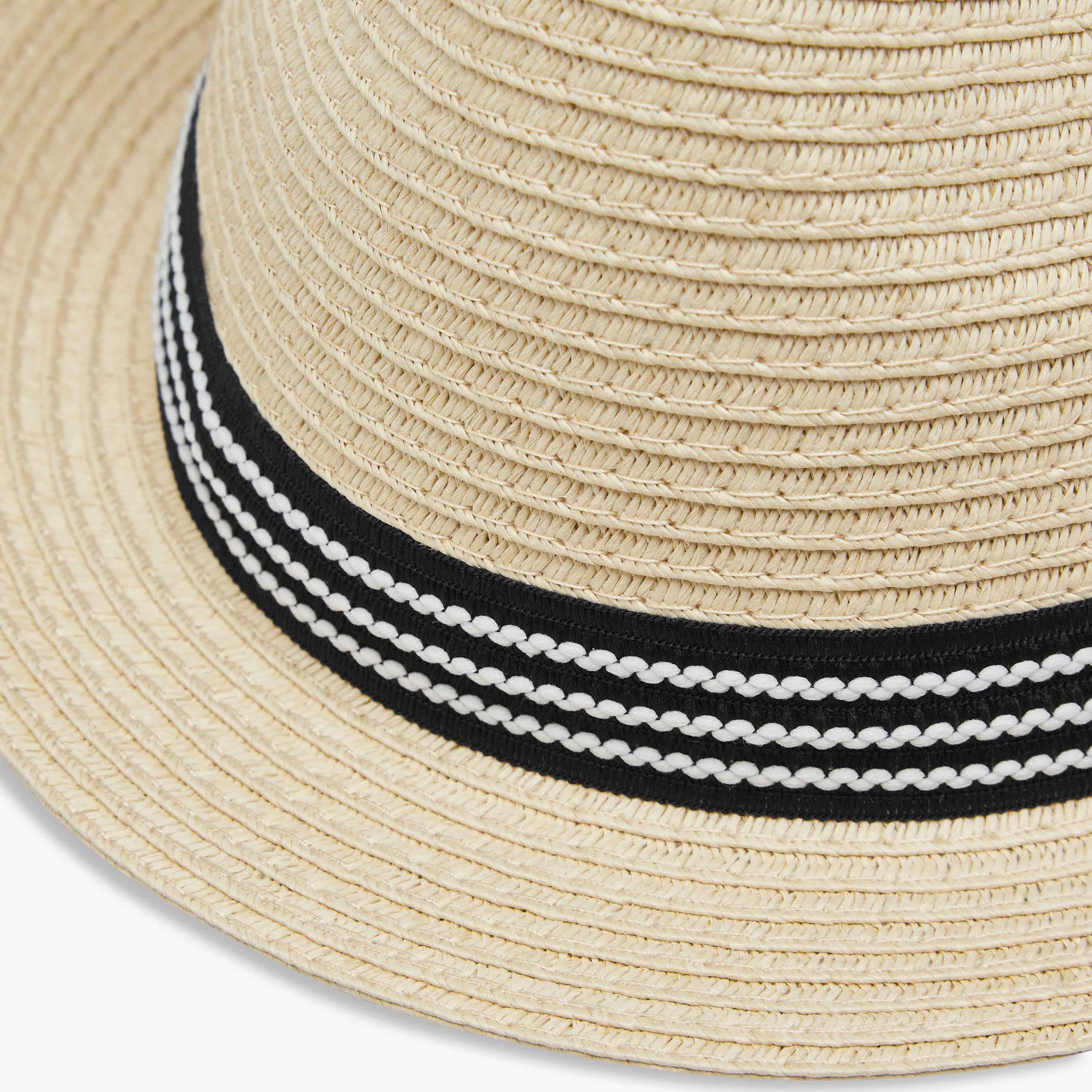 قبعة بتفاصيل مخططة من جونيورز-boys-accessories-caps-image-3