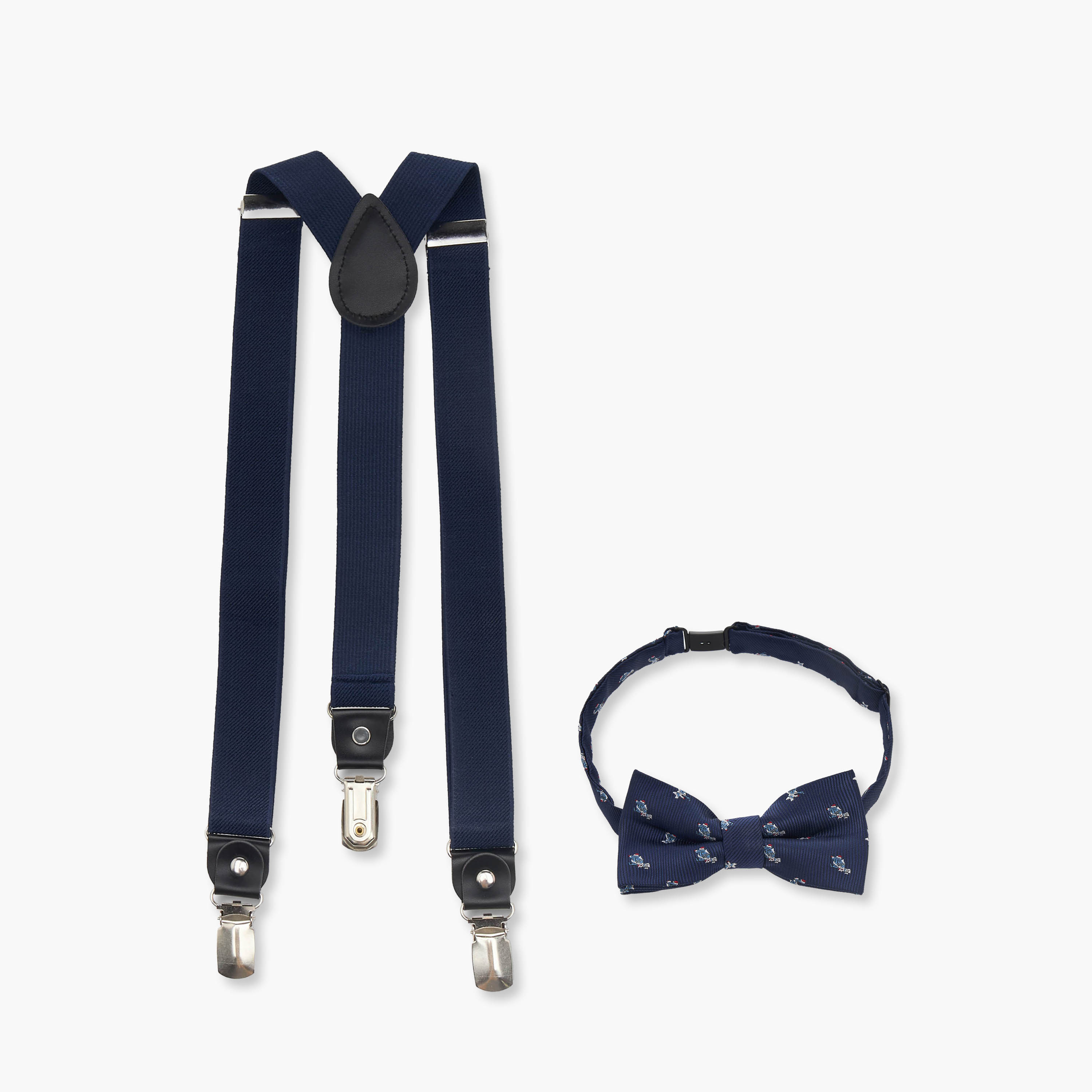 Juniors Suspenders with Bow Tie-boys-accessories-belts-image-1