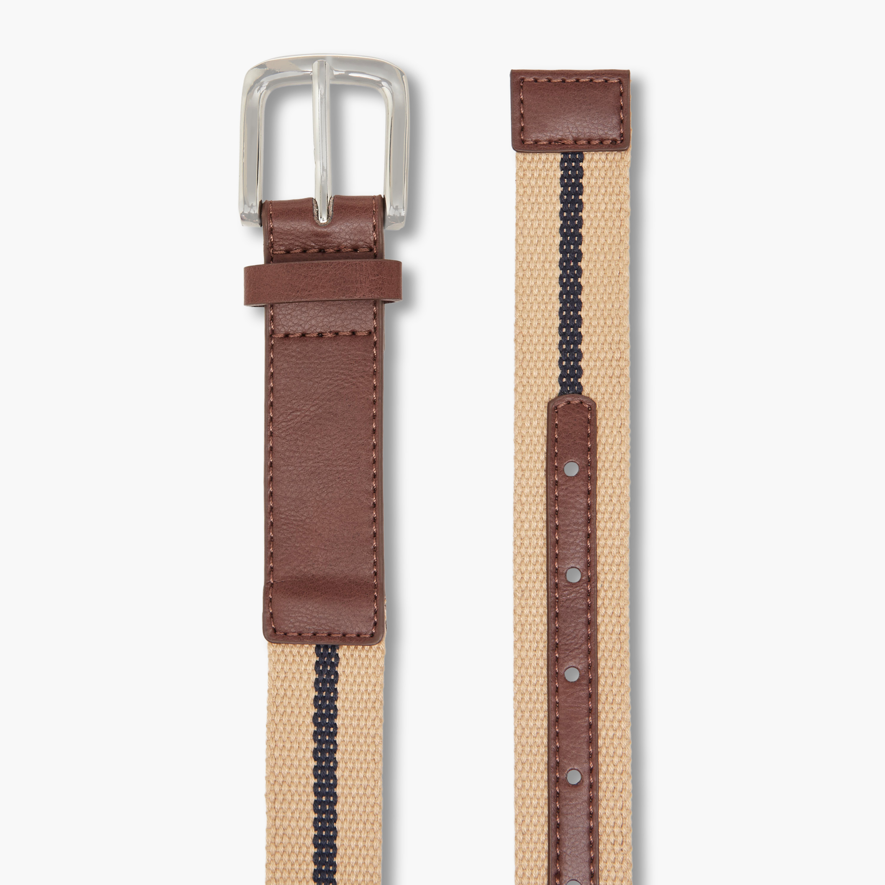 حزام مقلم من جونيورز-boys-accessories-belts-image-2