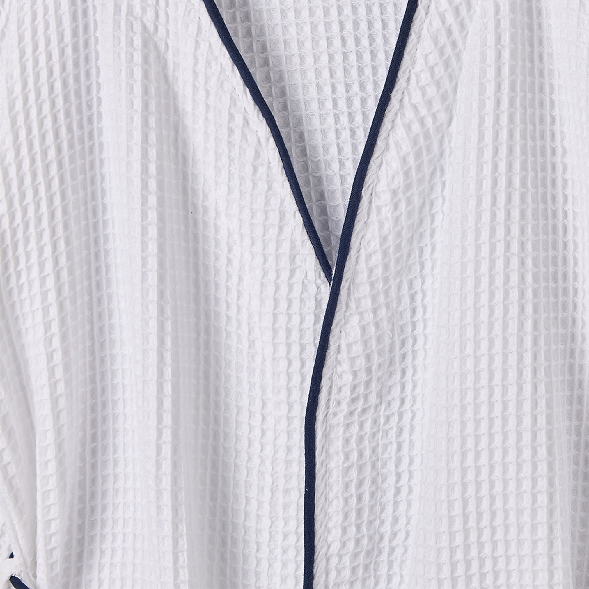 روب استحمام قطني بياقة V وأكمام طويلة وأطراف متباينة من جونيورز-boys-clothing-nightwear-image-3