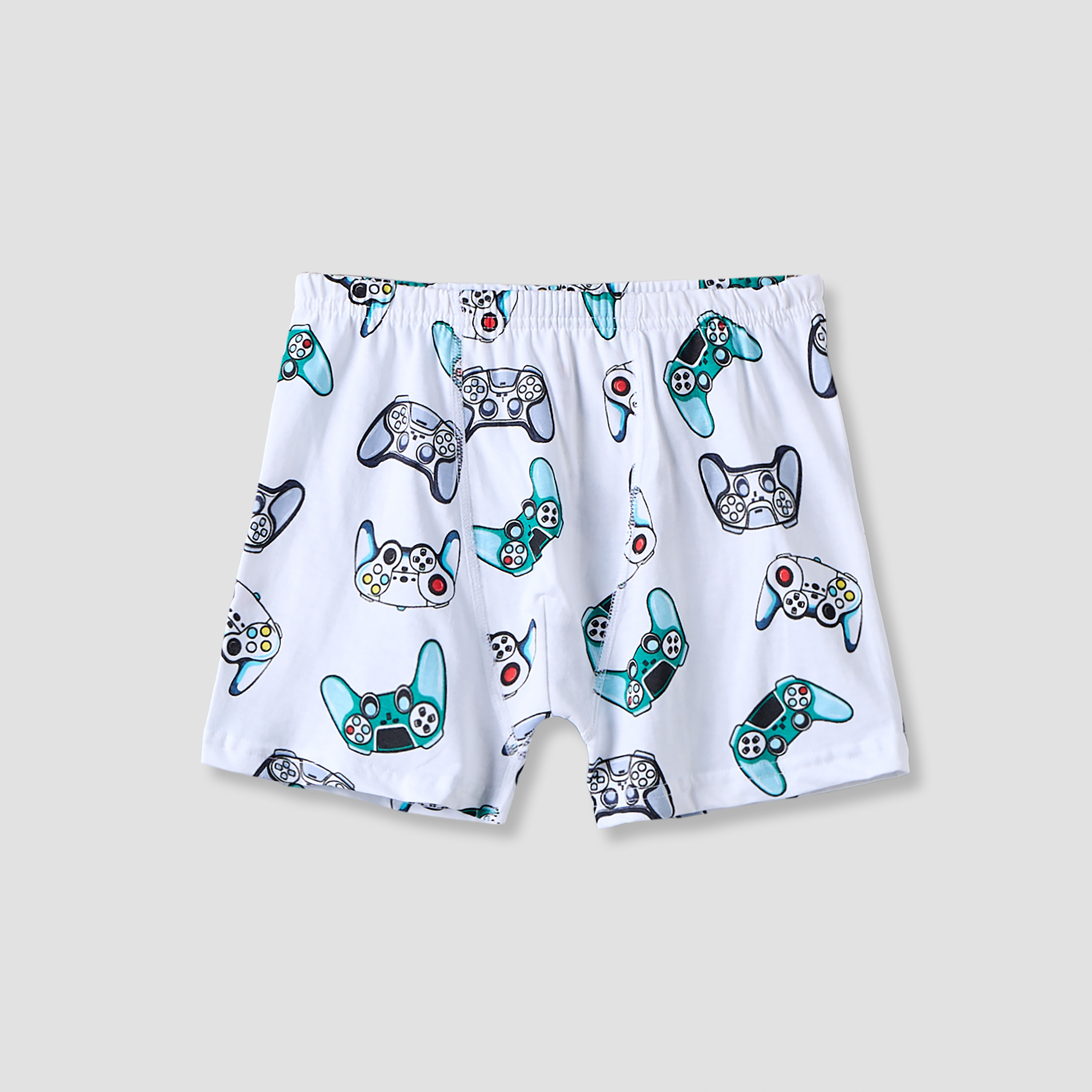 Pack of 5 Juniors Cotton Boxers with Gaming Print-boys-clothing-innerwear-boxersandbriefs-image-3