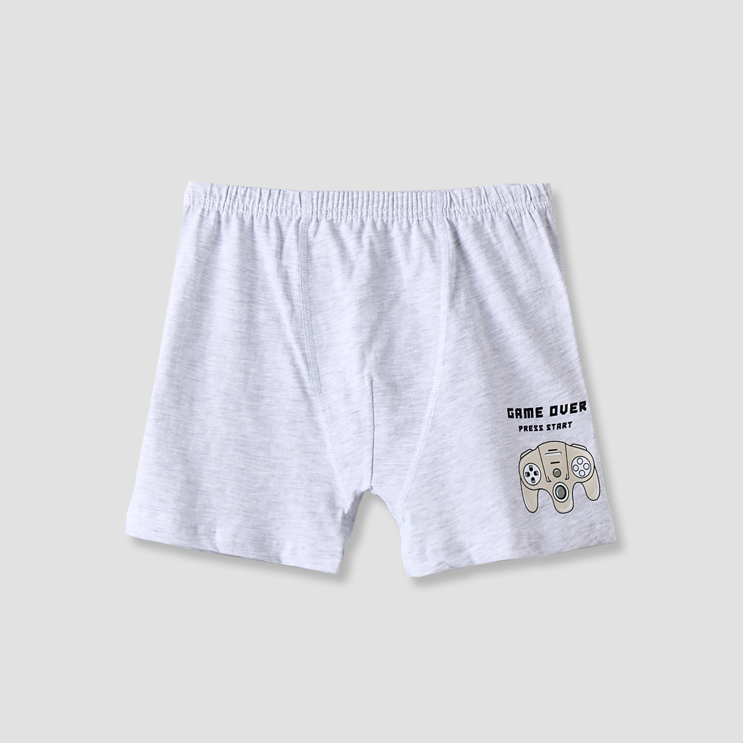 Pack of 5 Juniors Cotton Boxers with Gaming Print-boys-clothing-innerwear-boxersandbriefs-image-4