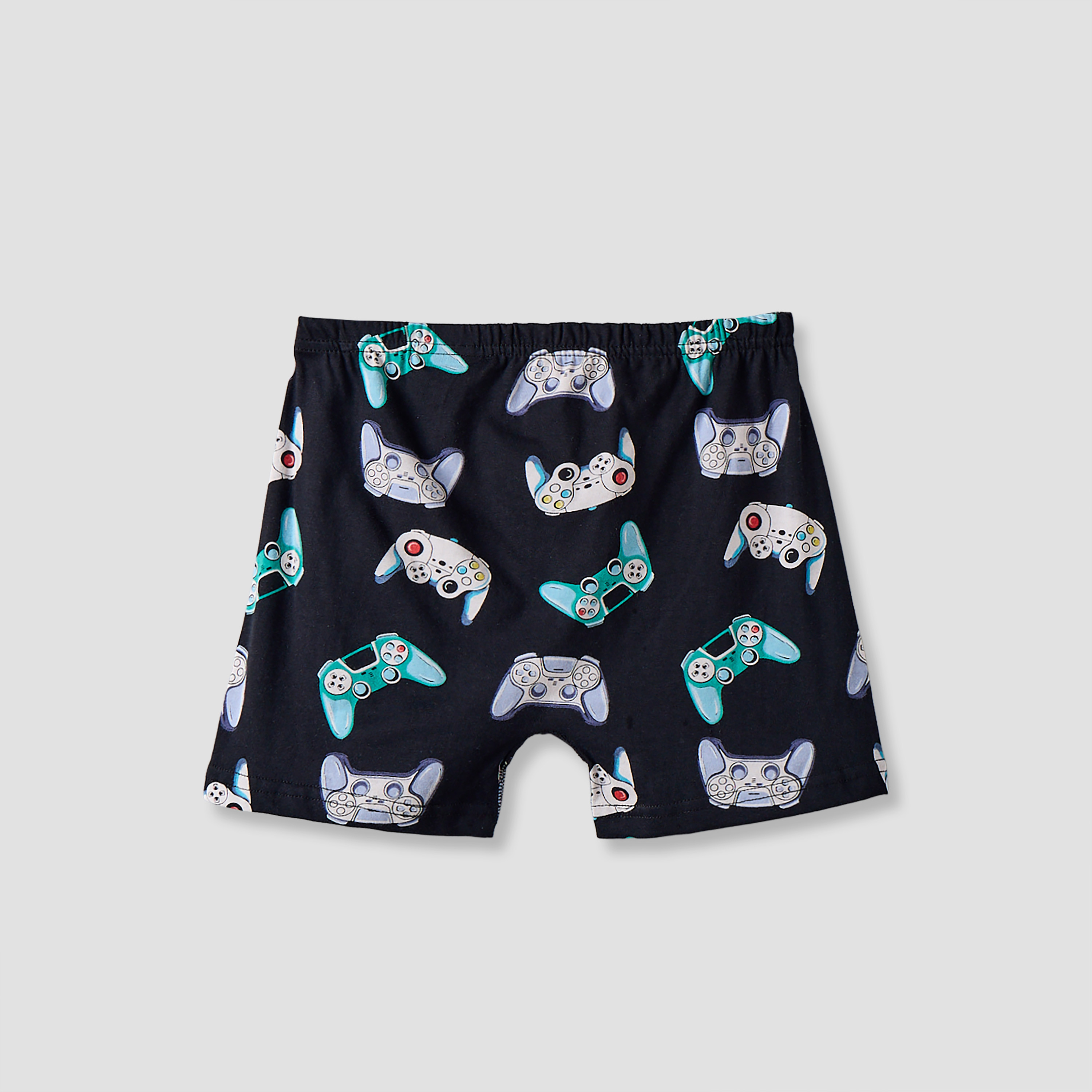 Pack of 5 Juniors Cotton Boxers with Gaming Print-boys-clothing-innerwear-boxersandbriefs-image-7